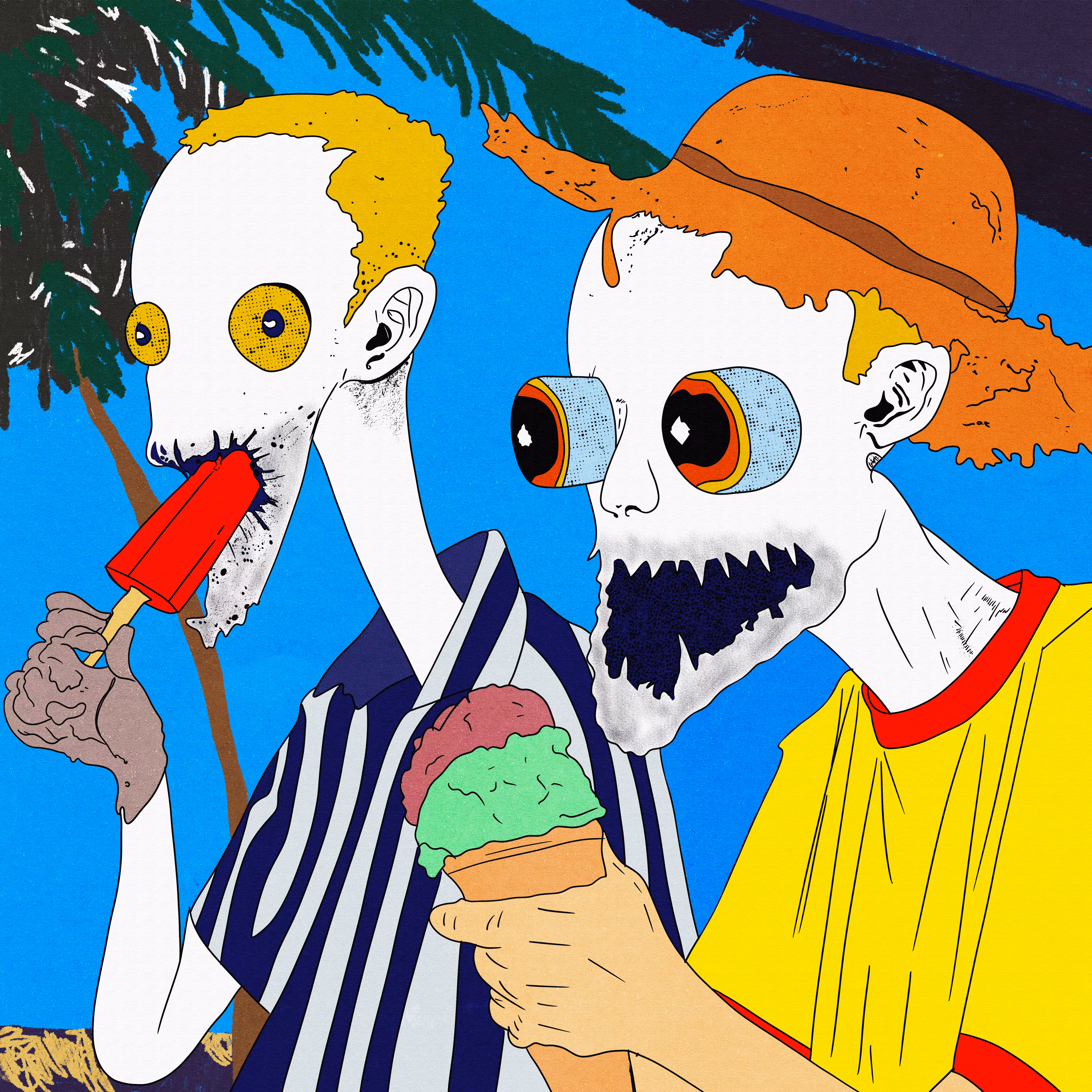 Rodeo posts: Daily Doodle 60.0 - Scream for Ice-cream