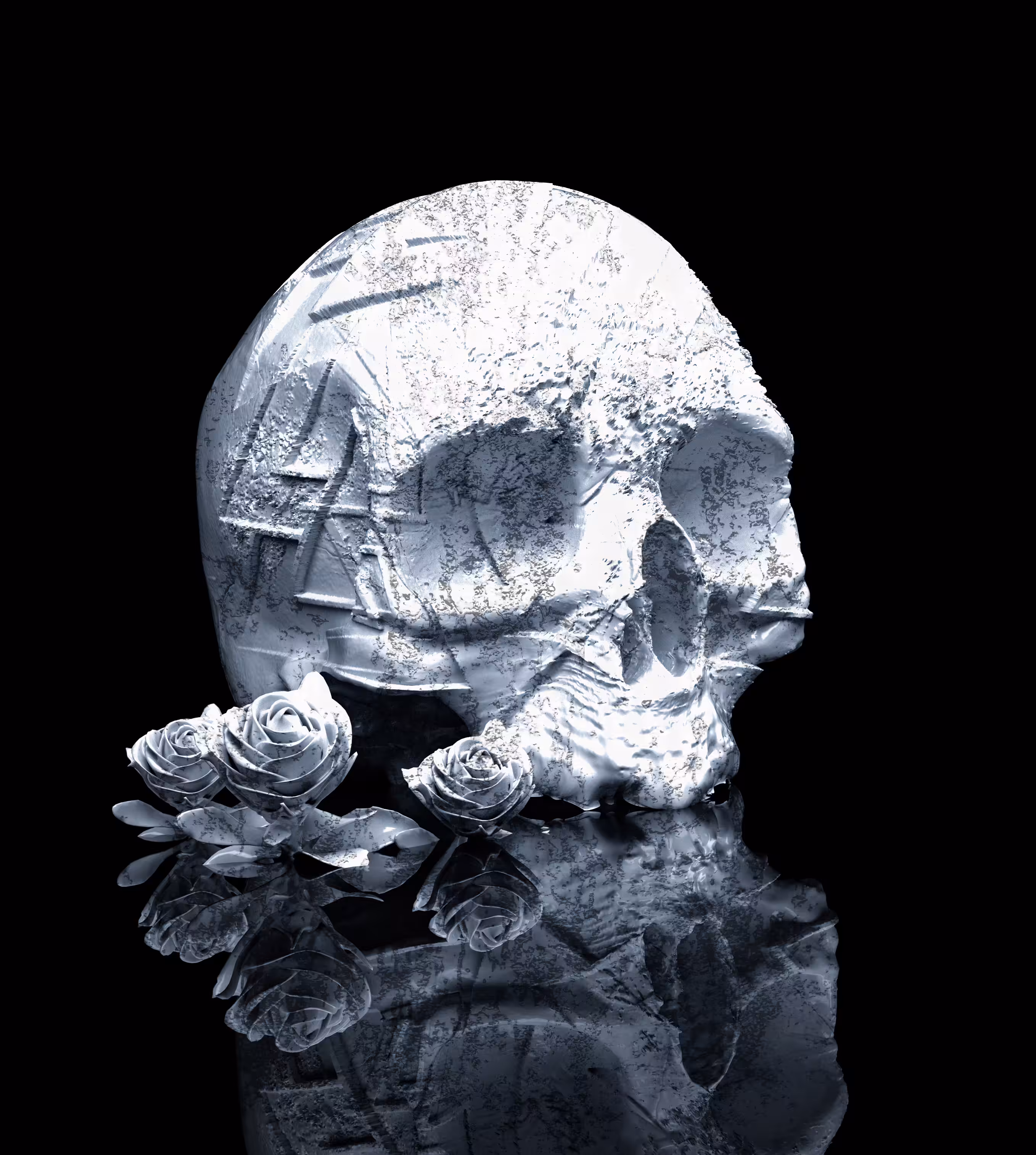 Mr.White Skull