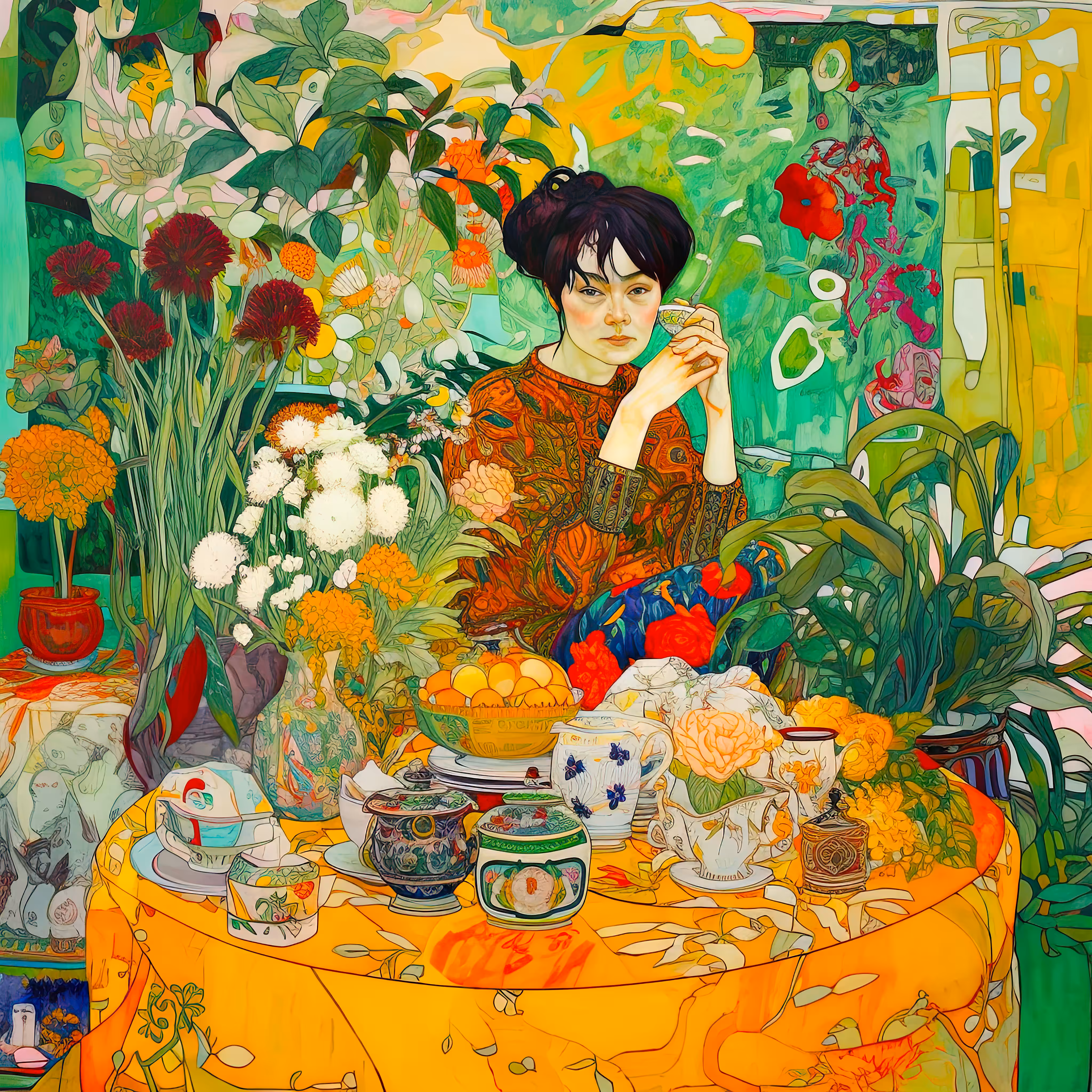 030 - Garden's Tranquil Tea
