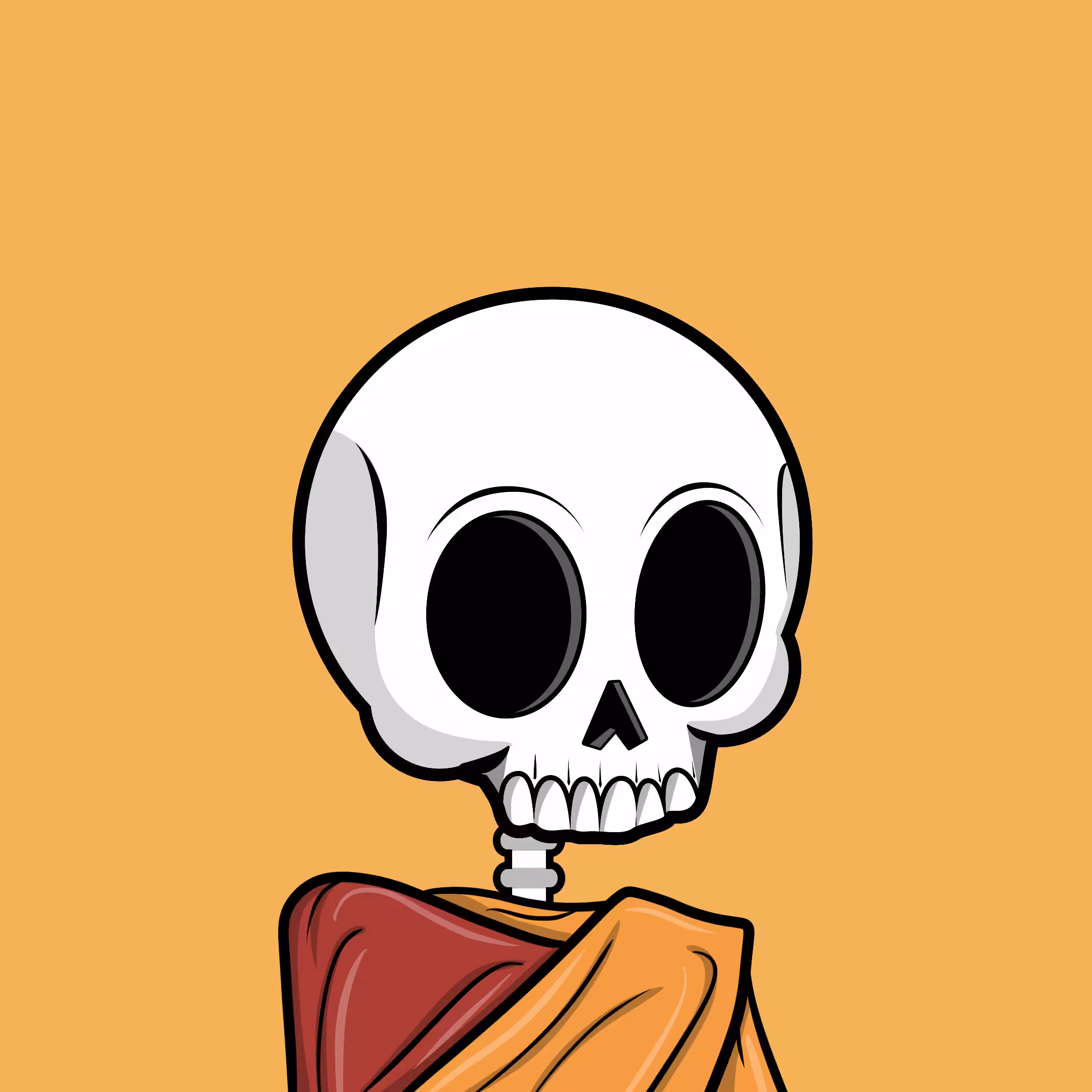 Edgar The Skeleton - Monk #149