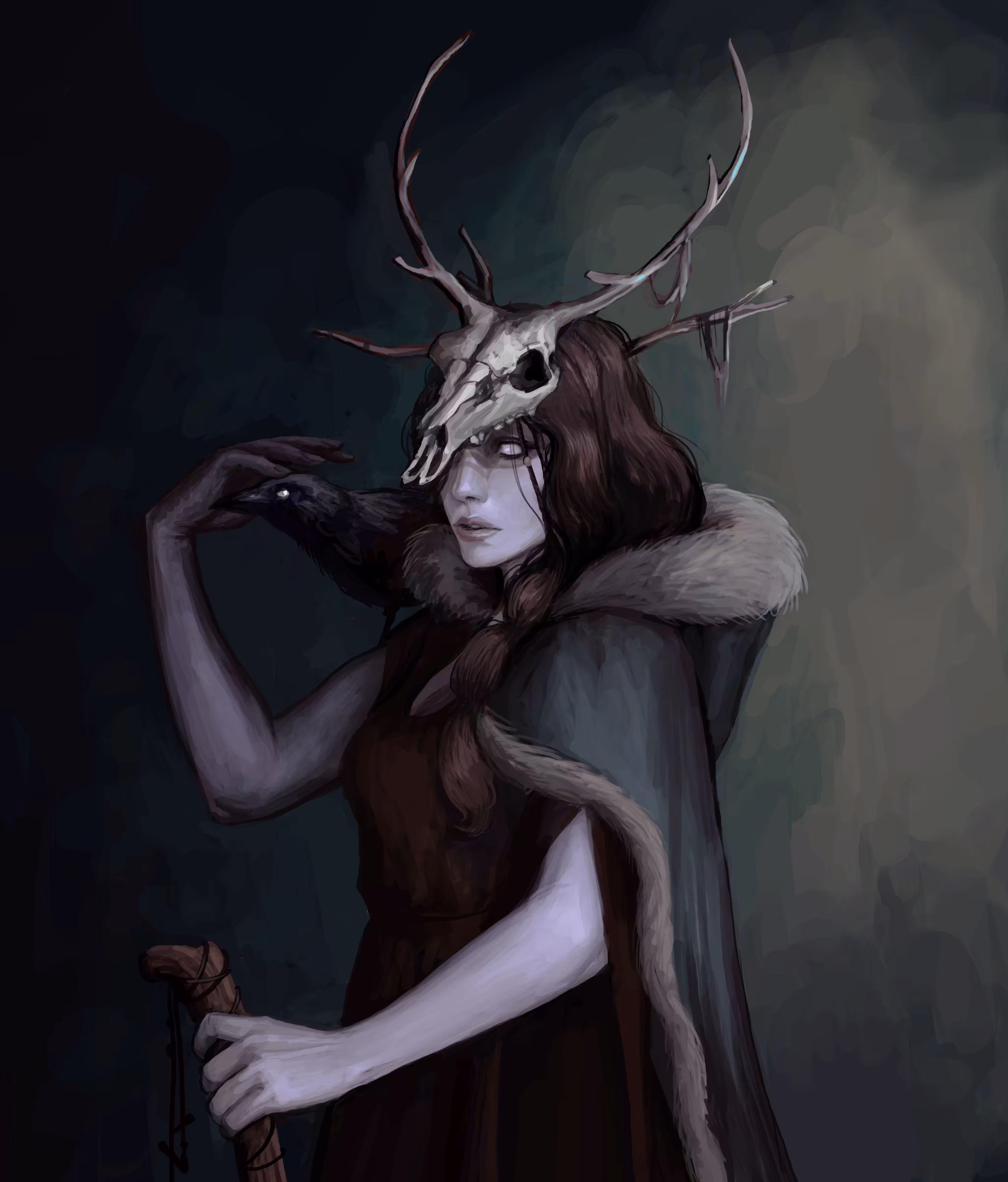 Dark seeress: Blind Seeress