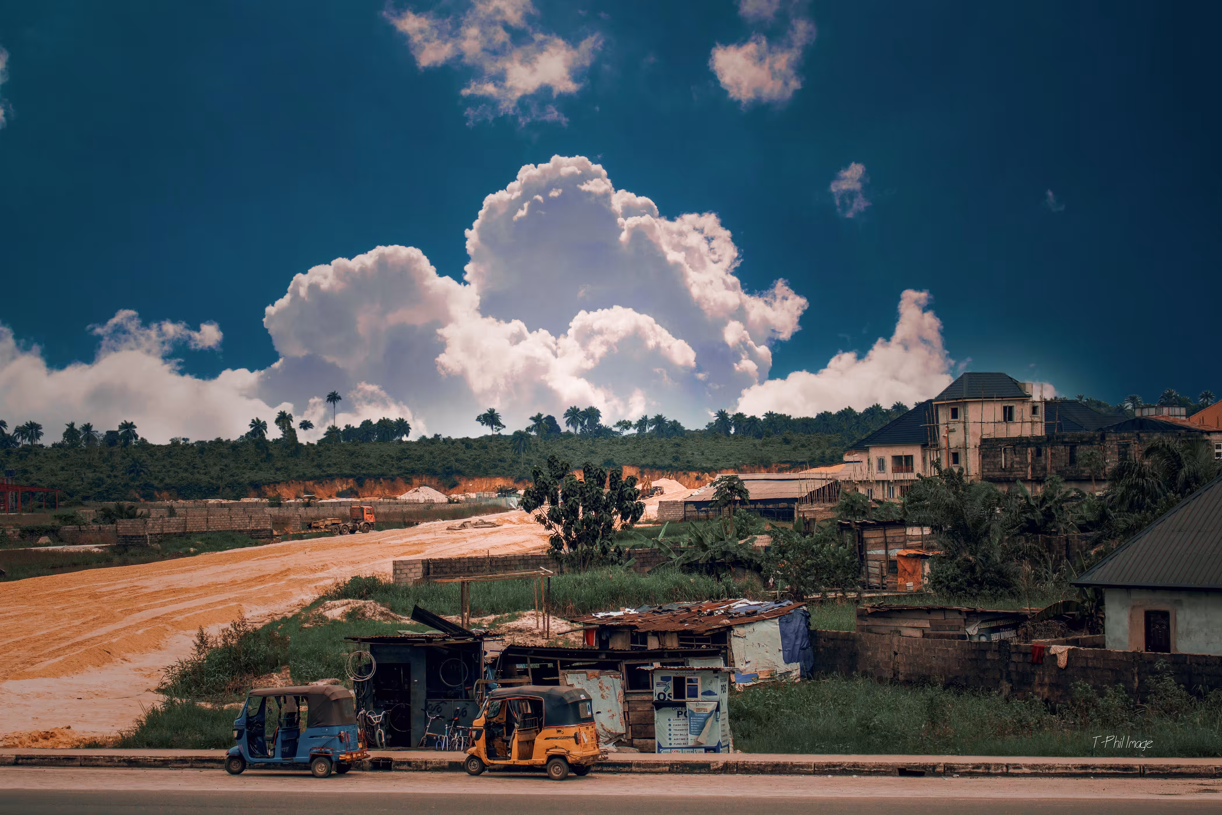 An Afro Developing Town