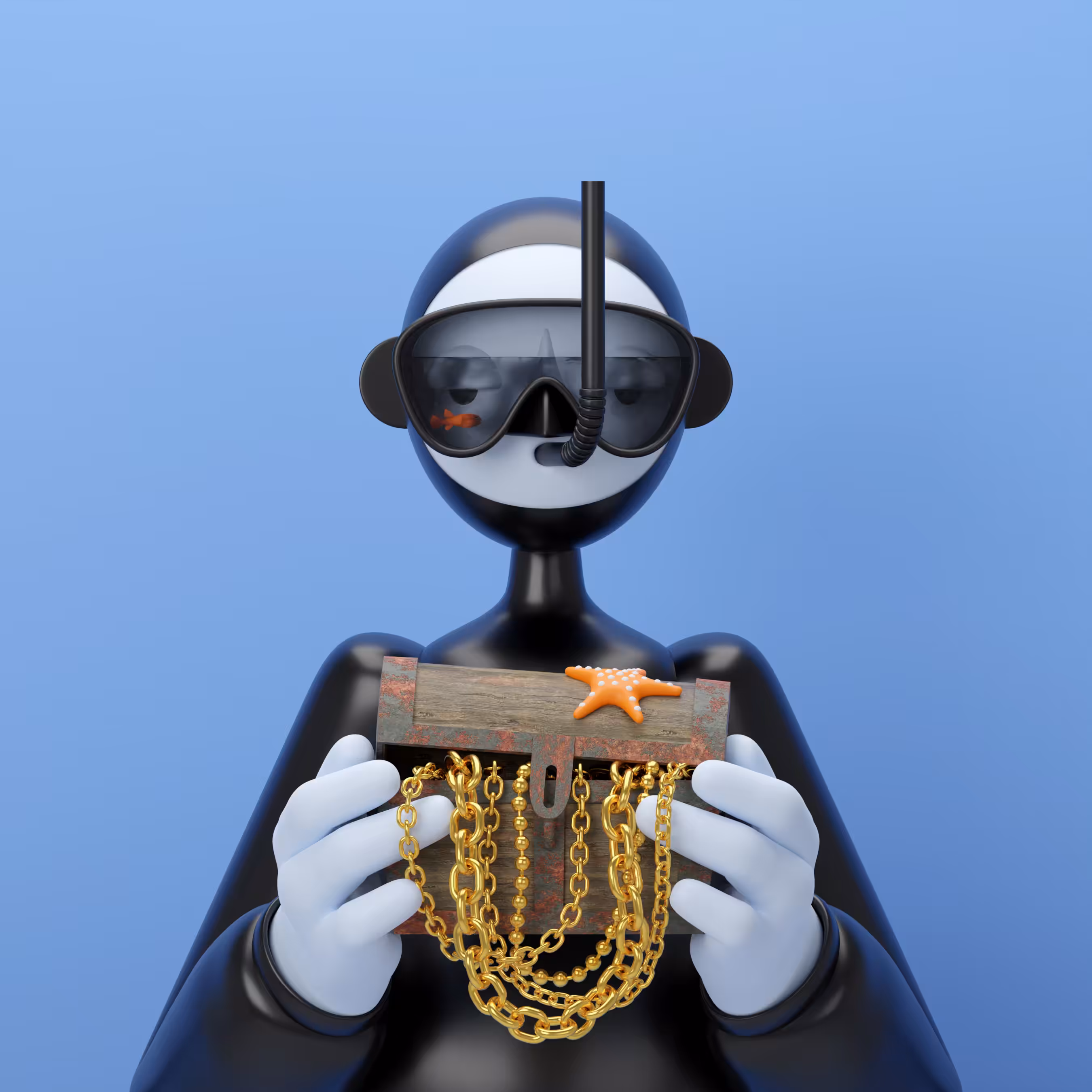 Possible identities — #009 Market diver