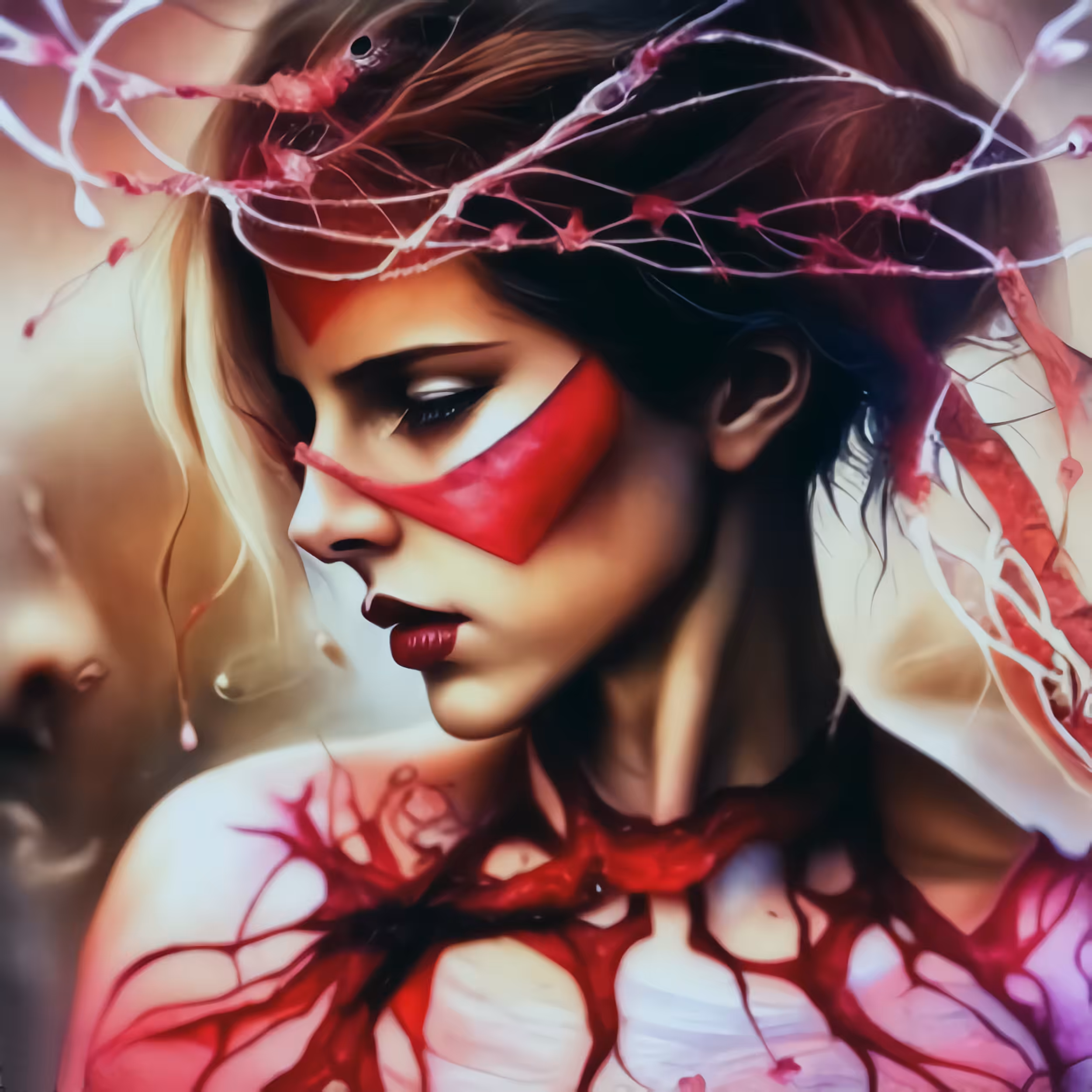 I close my eyes and remember how freedom was, and the desire for it becomes stronger than the wires that keep me captured, I struggle, I bleed, but I will be FREE soon...
