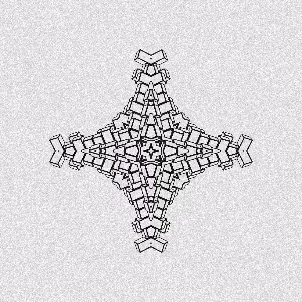 Monochrome Kaleido #112