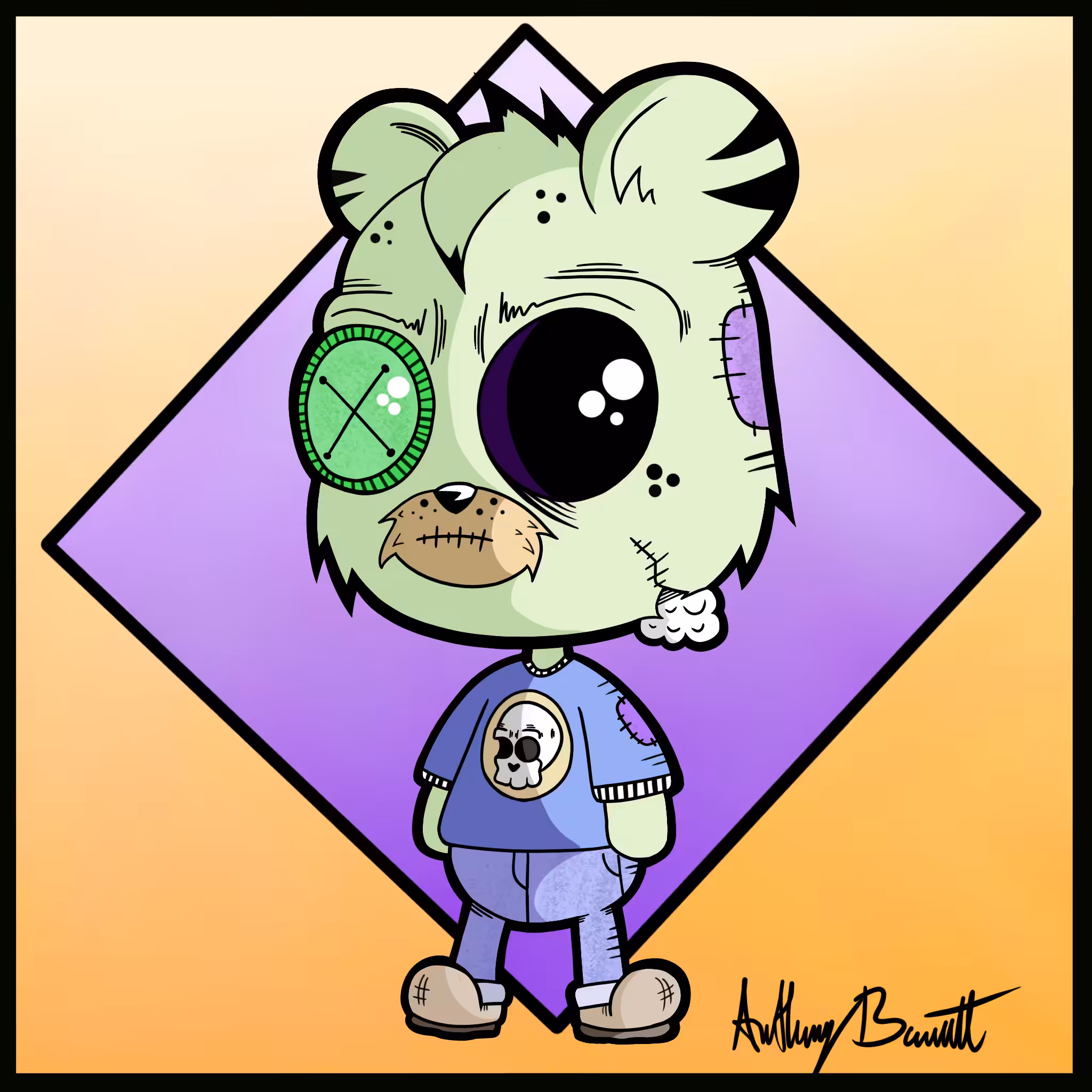 zombie bear