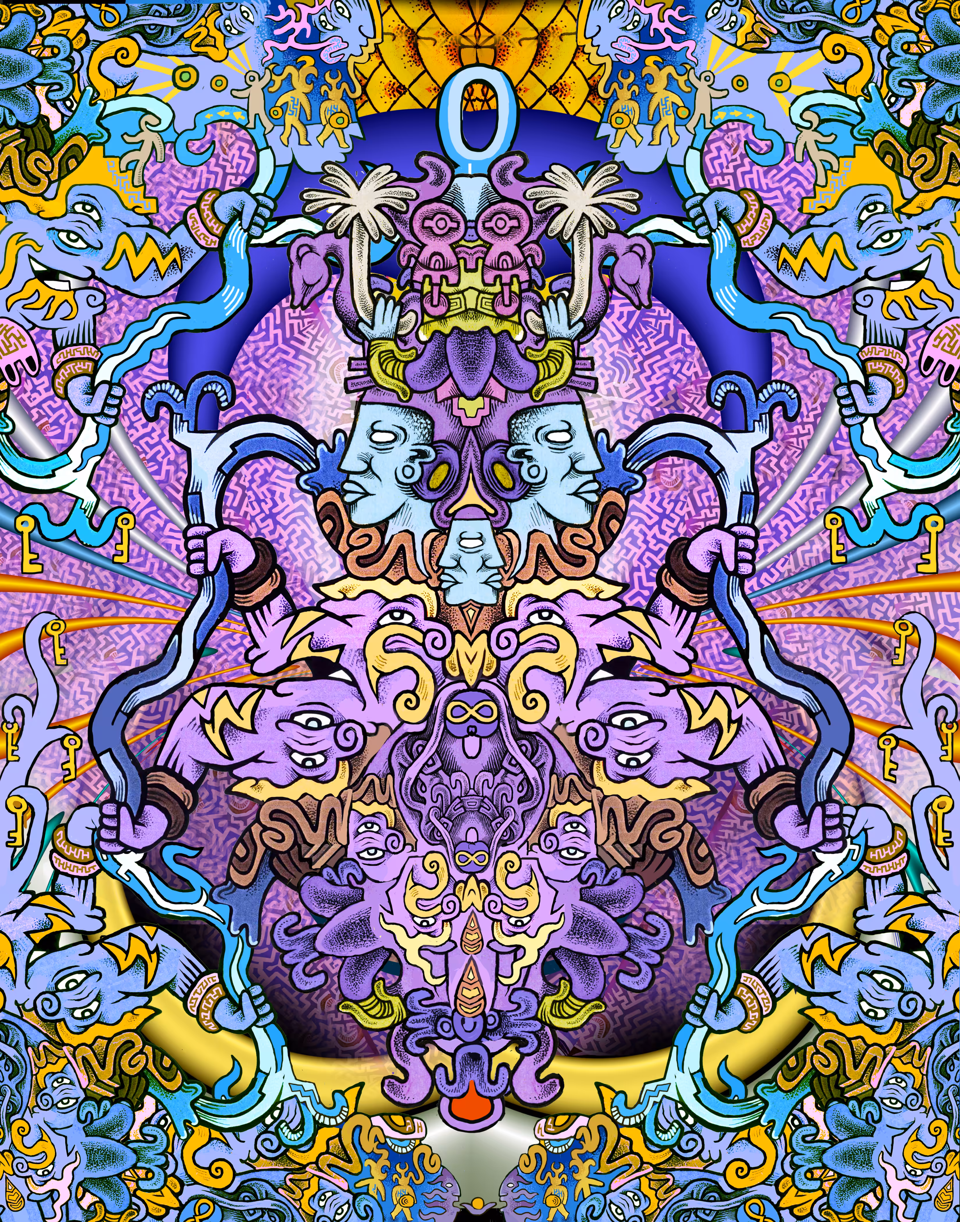 IllumiNated Deity of Cosmic Creation