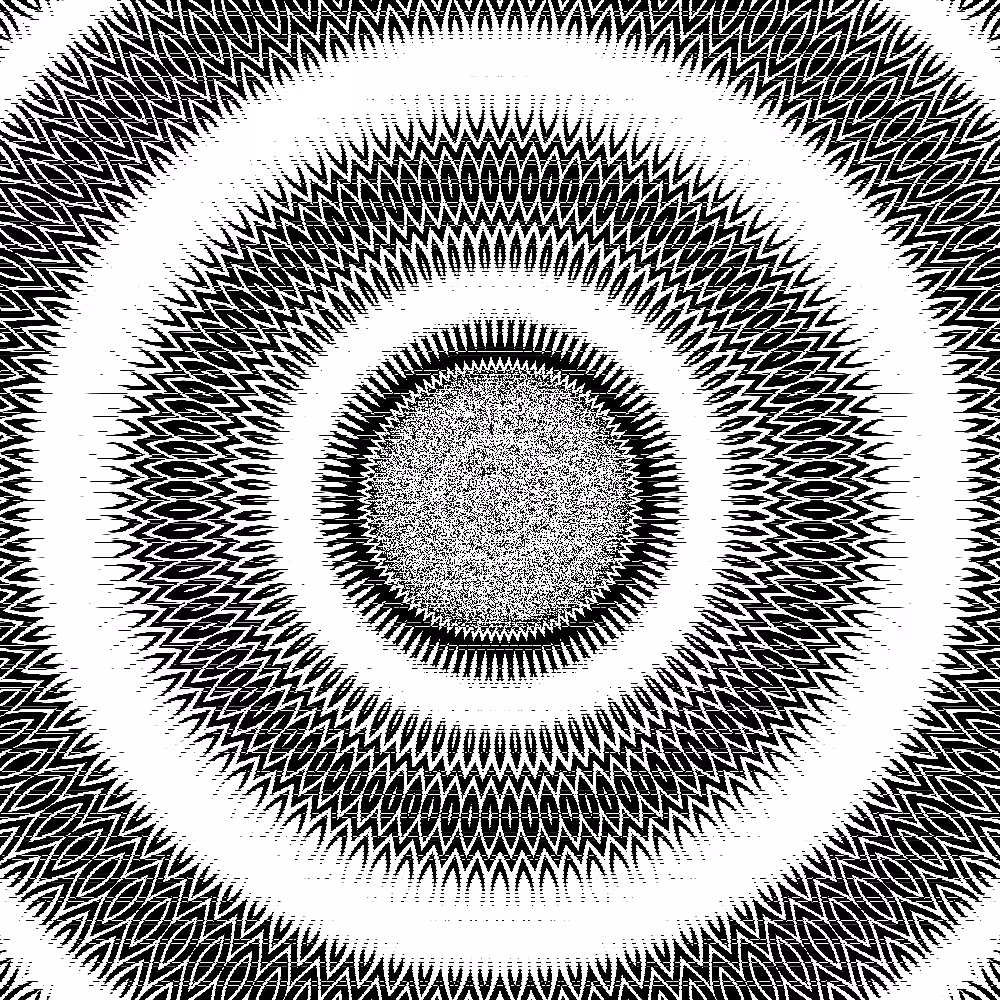 Circle and Pulses #20
