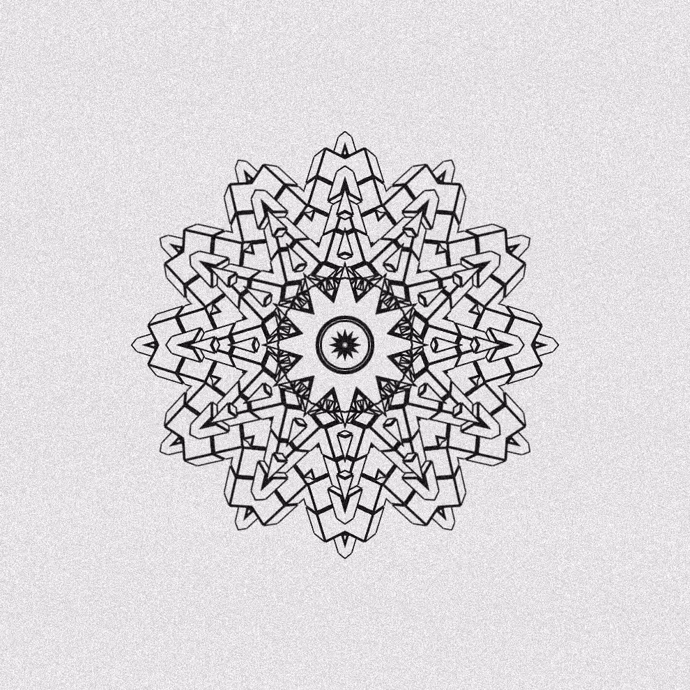 Monochrome Kaleido #170
