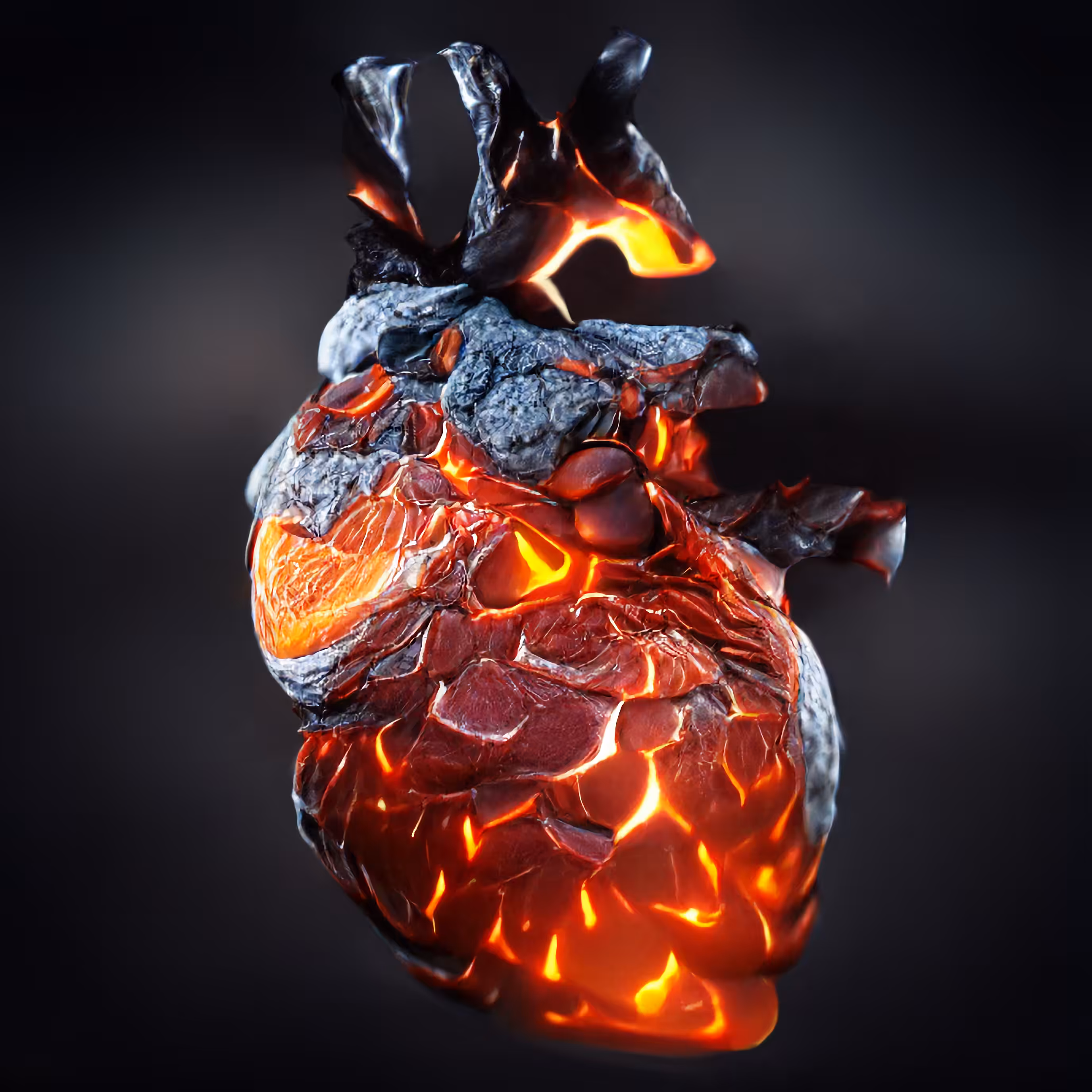 Lava heart