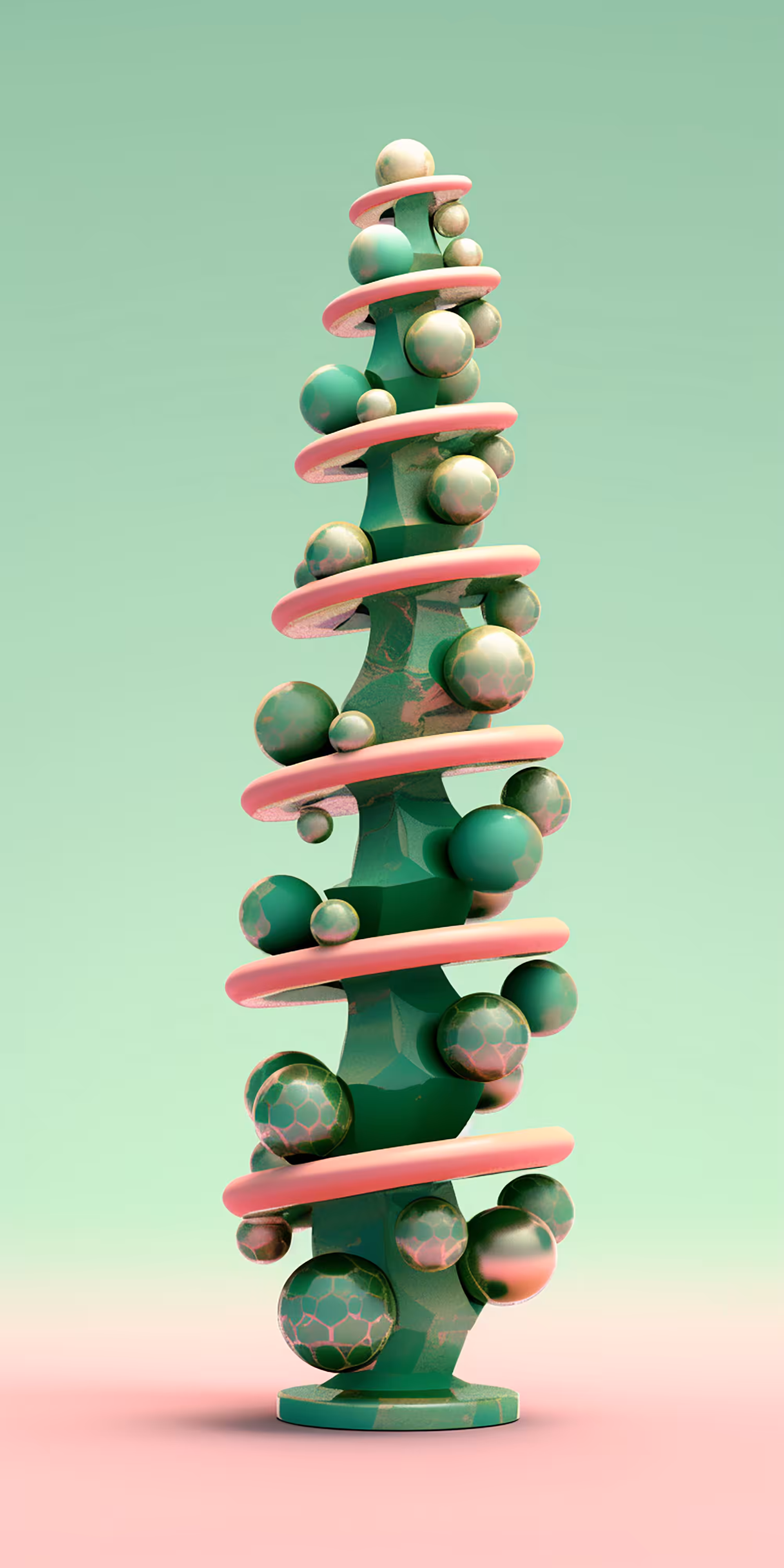 Vertical Sculpture 144