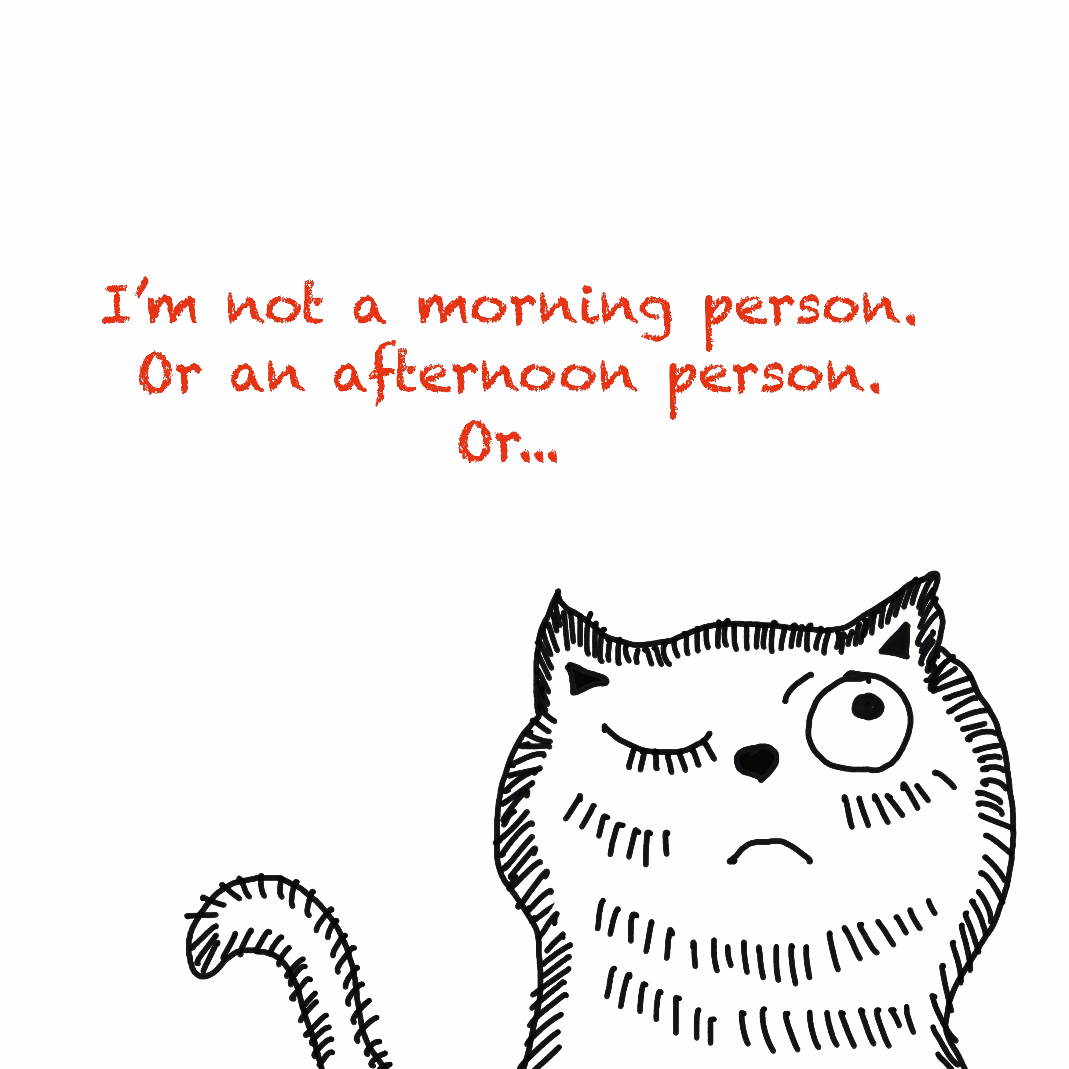 An undecided person