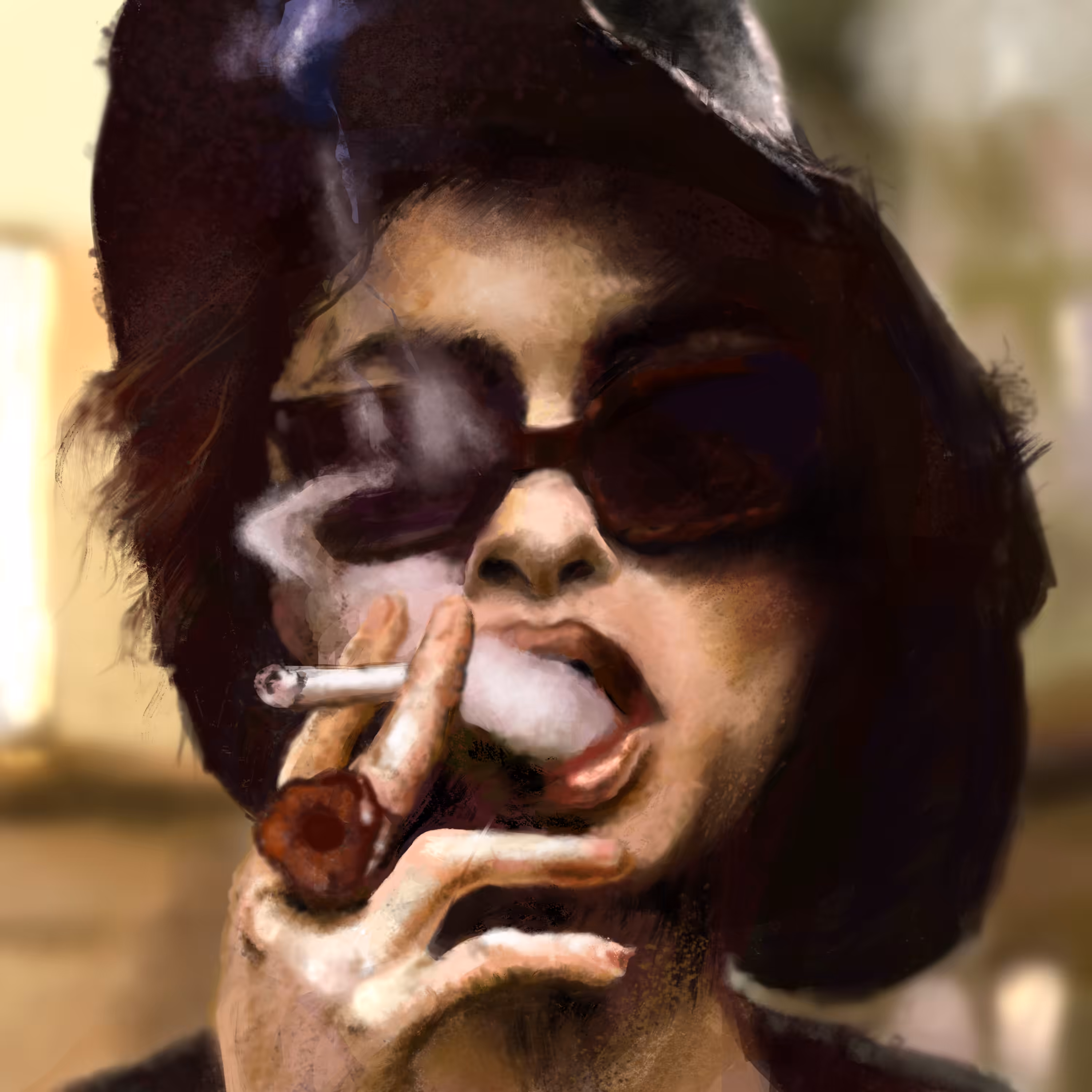 This chick Marla Singer