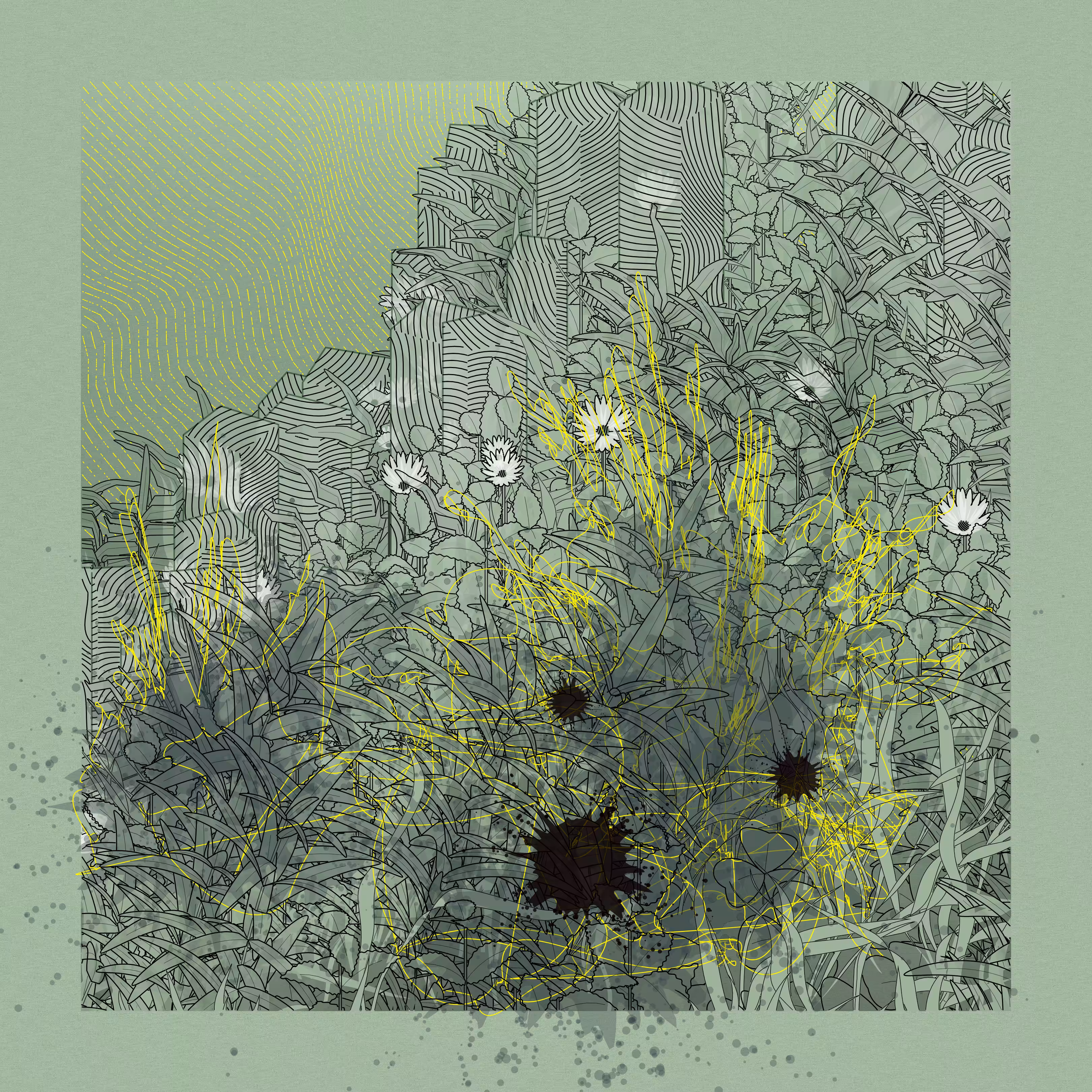Landscape with Carbon Capture #693