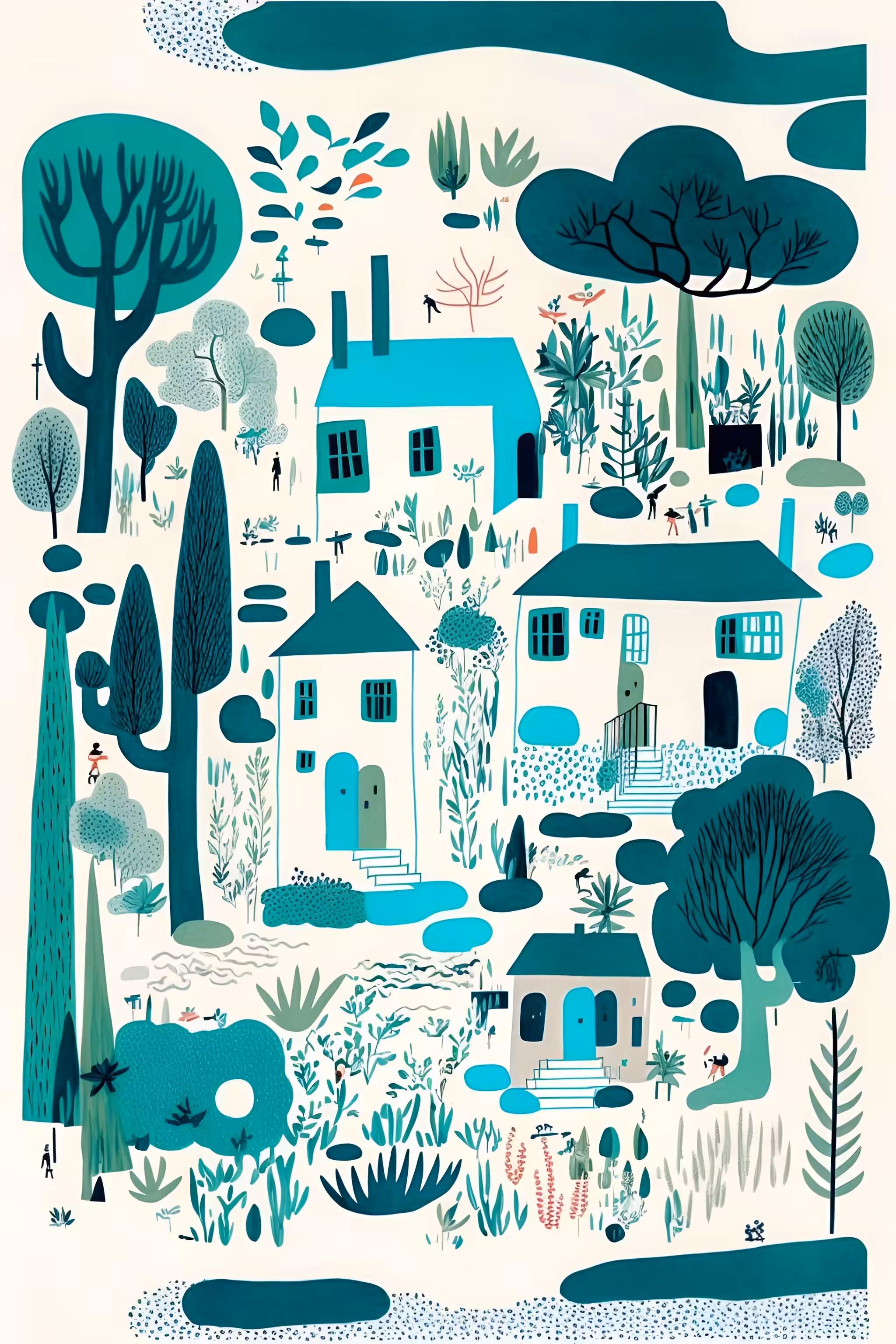 a map of spring