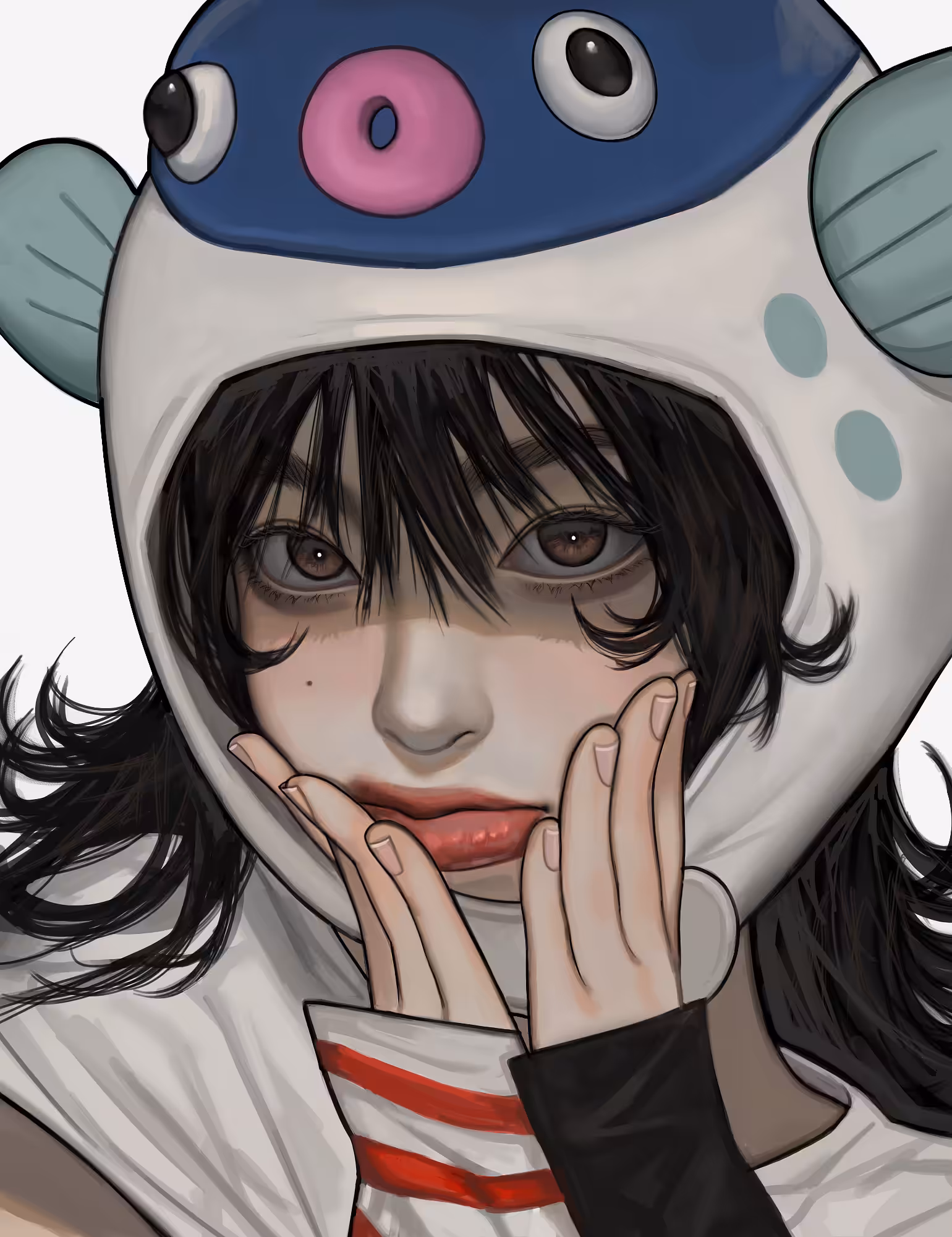 Blowfish girl