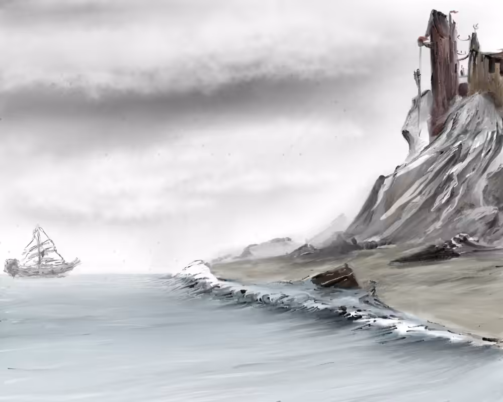"washed ashore"