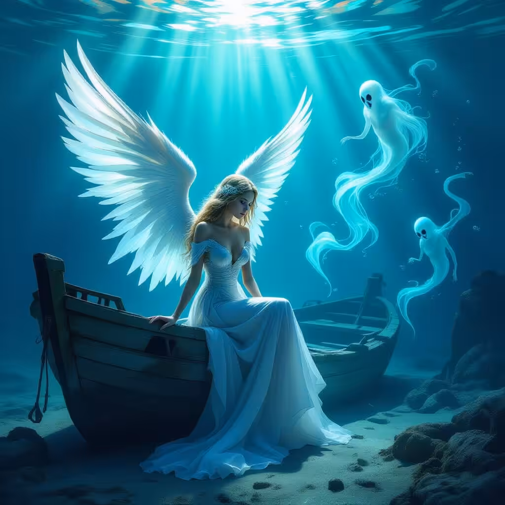 I remember you in the arms of the sea.