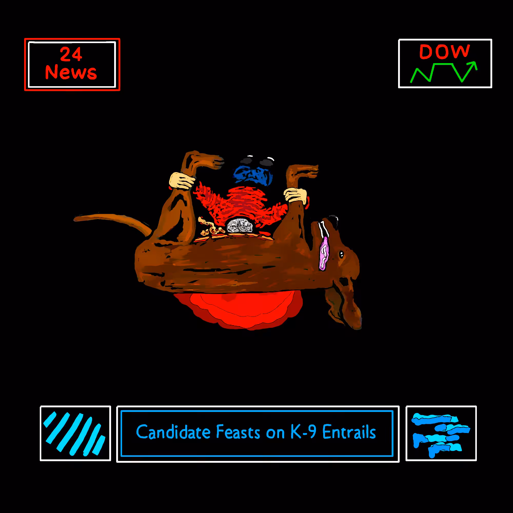 2024: Candidate Feasts on K-9 Entrails