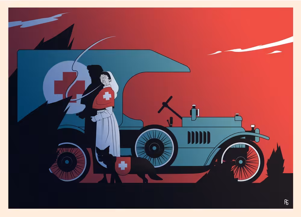 World War One - Old Nurse