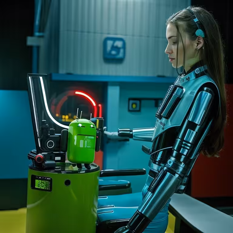 Robot Face #10