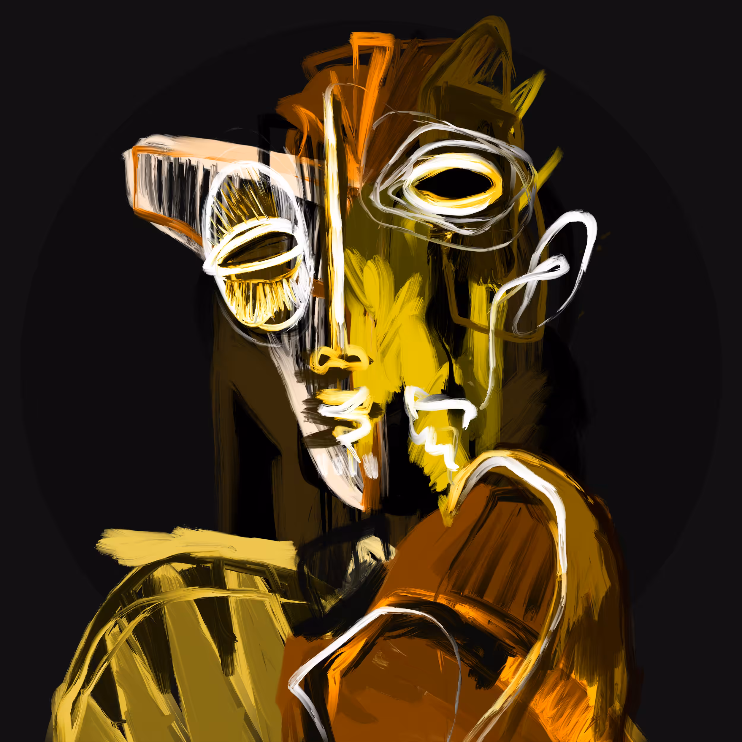 The Unknown Painter (Gold) #32