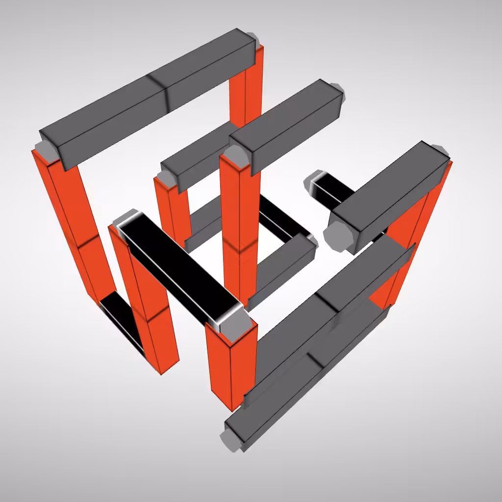 Maze Cube 3x3x3 Alpha