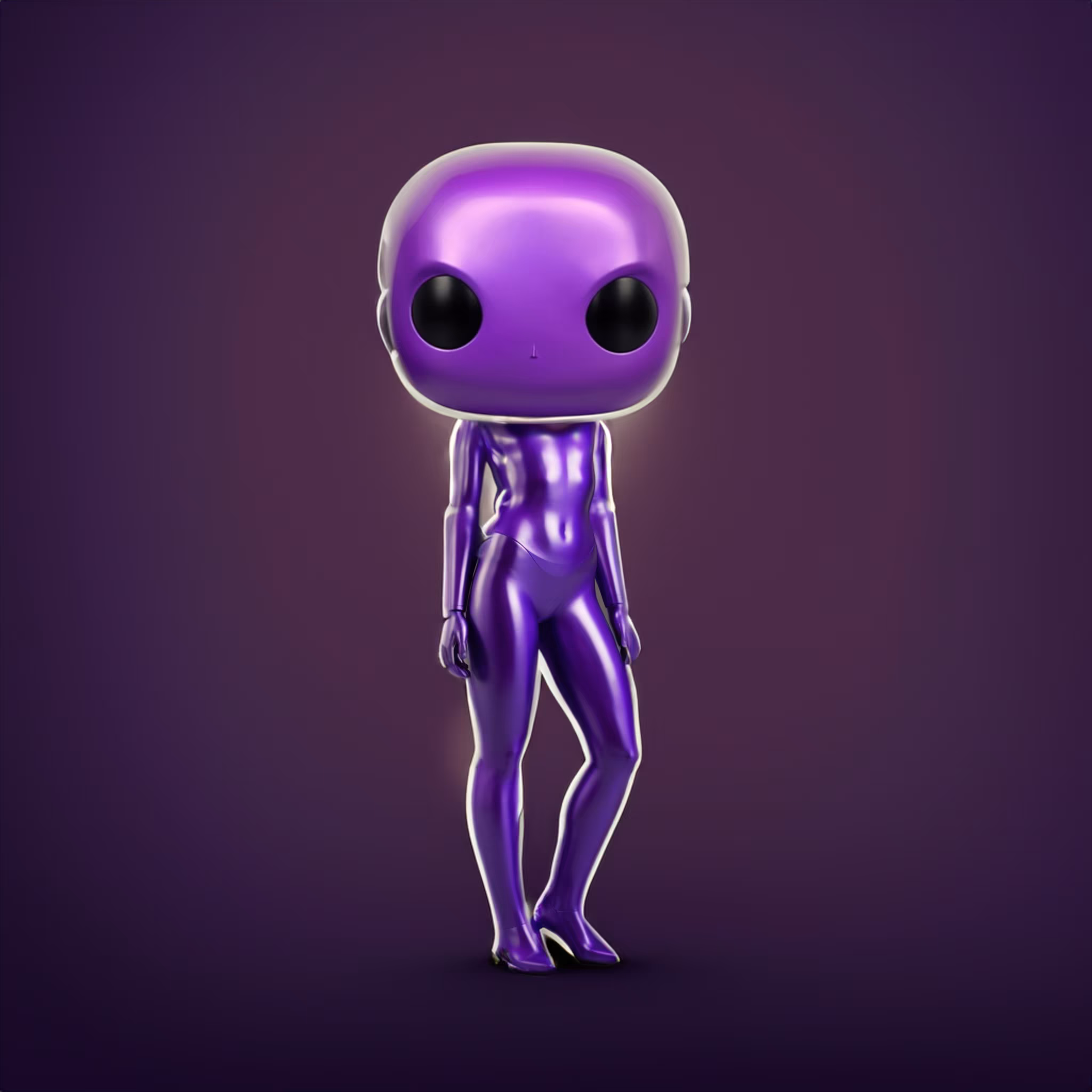 Purple Deep Peep