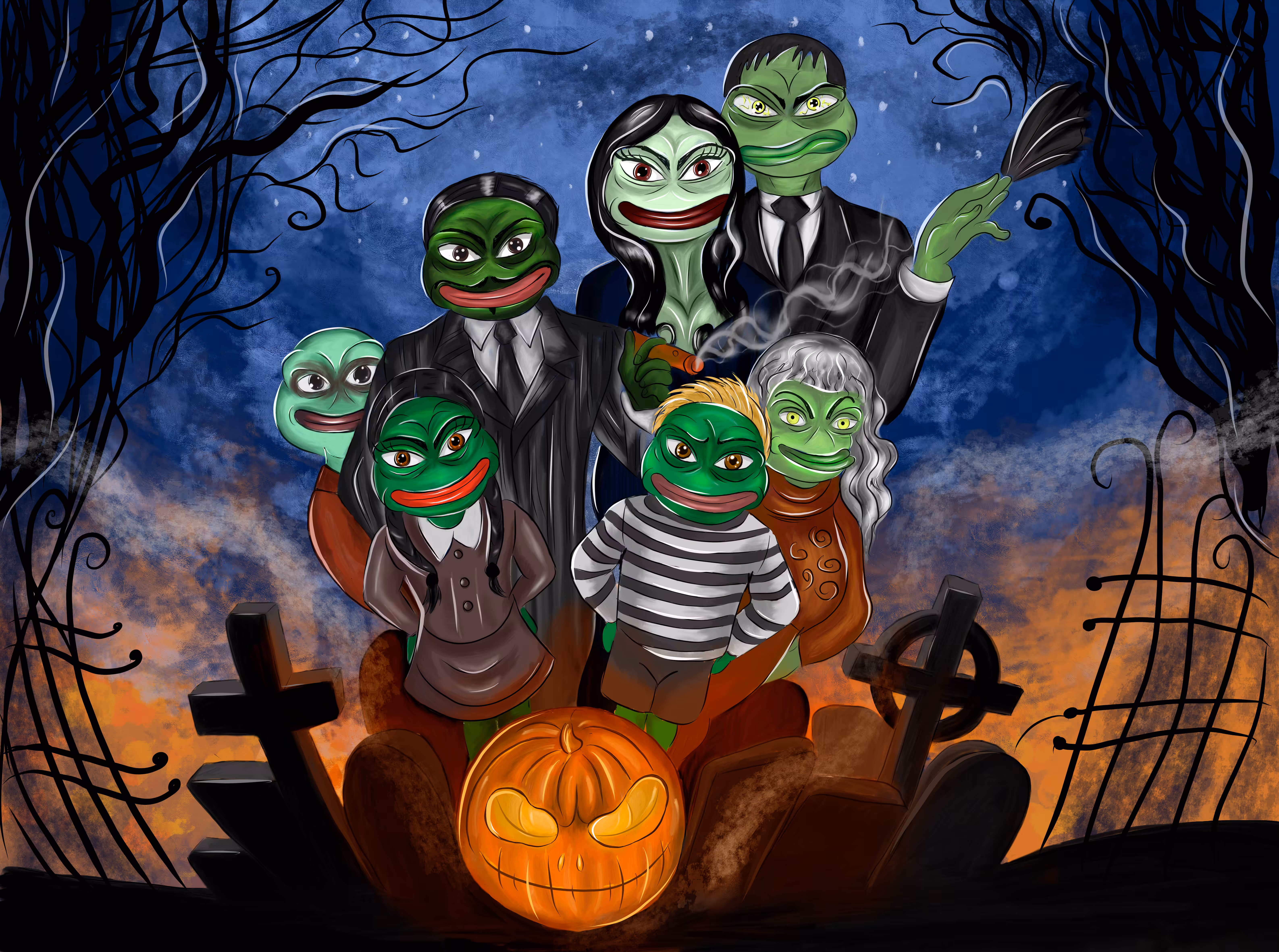 🎃 Pepe Addams 🎃