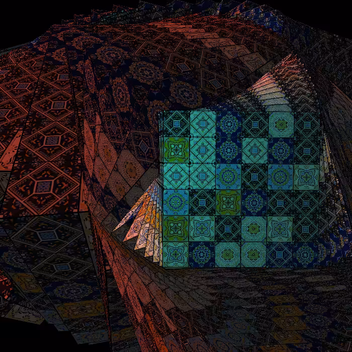 PSYCHEDELIC MOSAIC #13