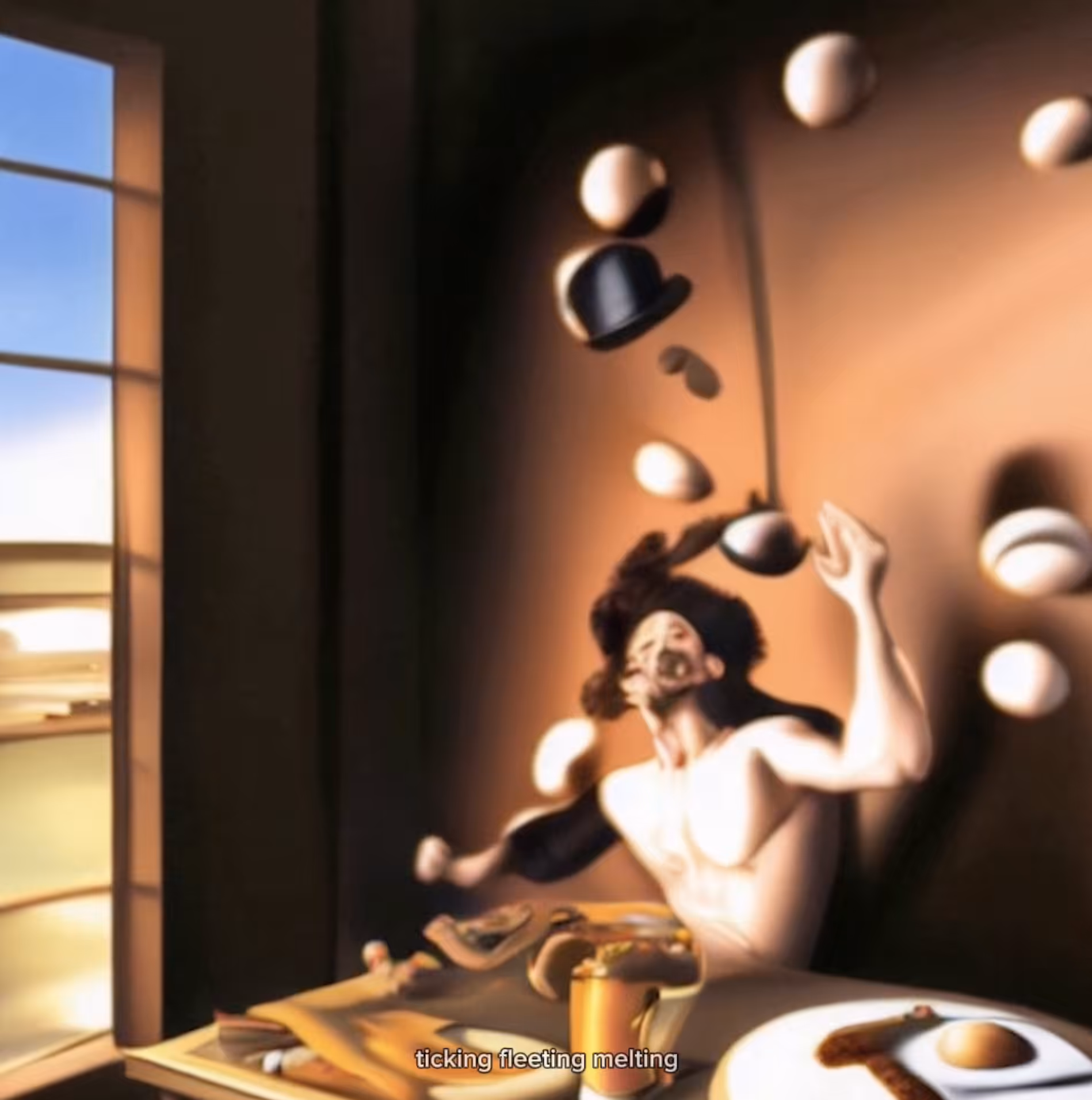 “time… melting”