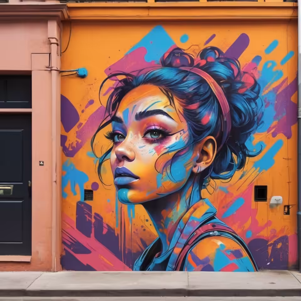 Funky street art