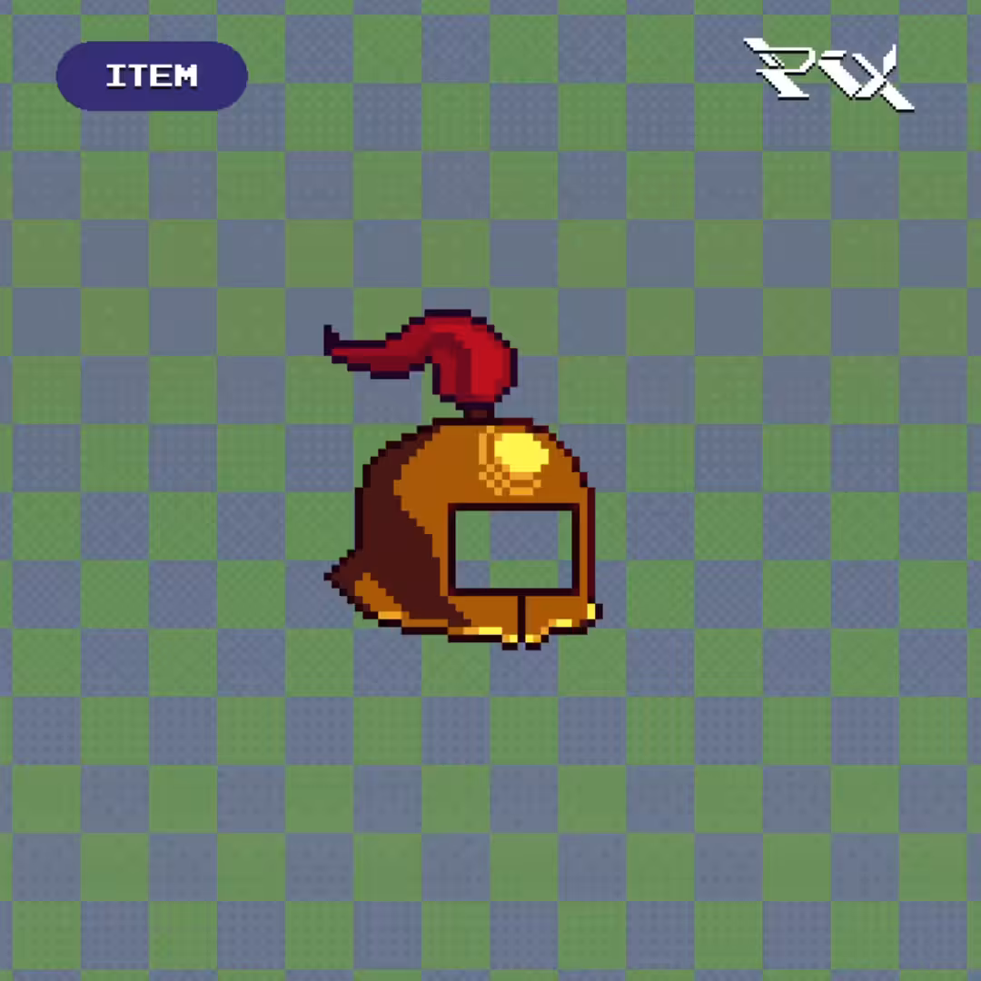 PIX ITEM - KNIGHT HELMET