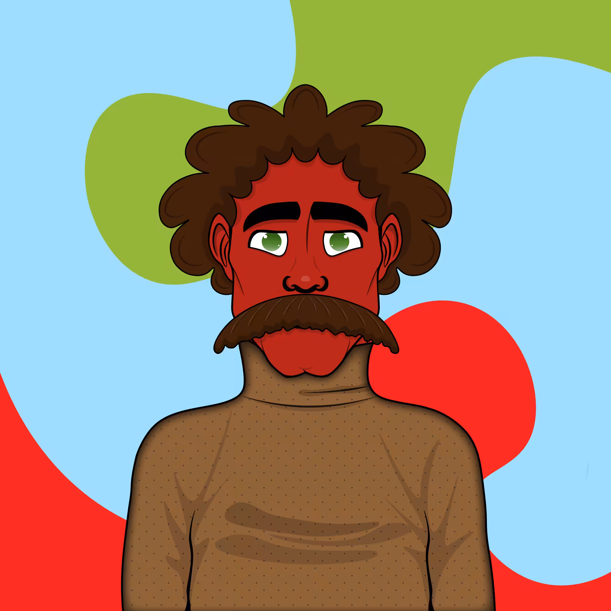 Mustachioed #38