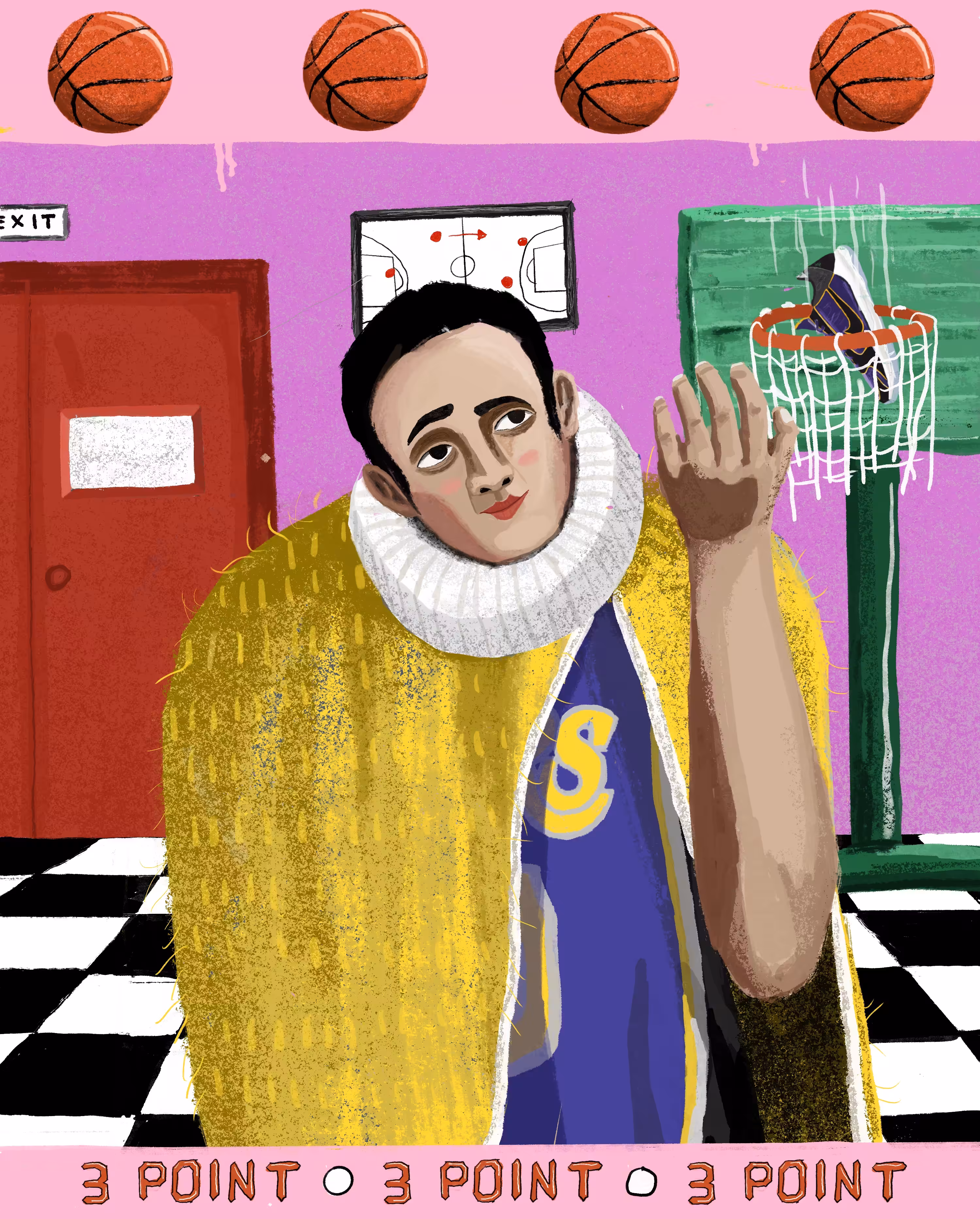 3 point !