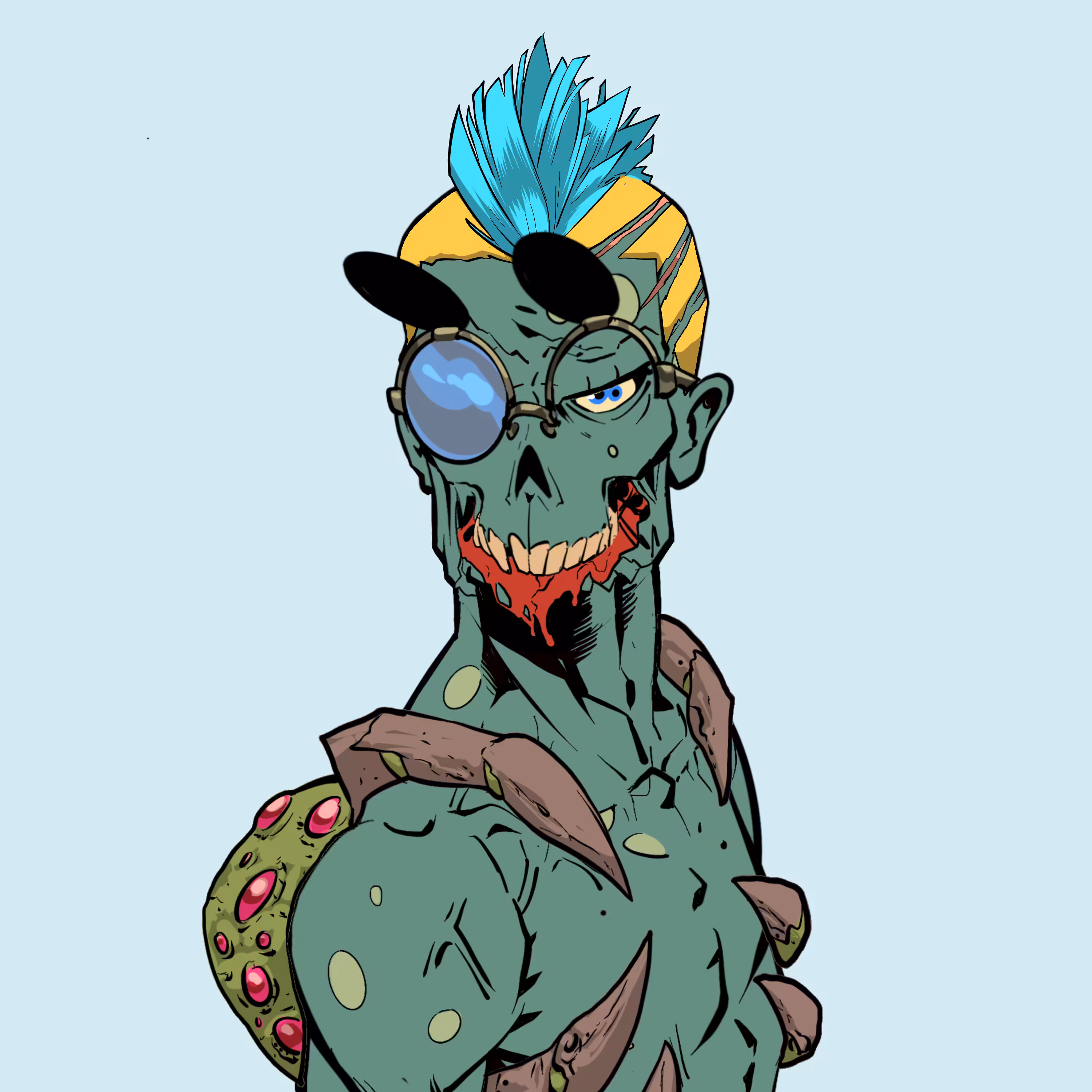 GlieseZombiesPFPs: GlieseZombiePFP #837