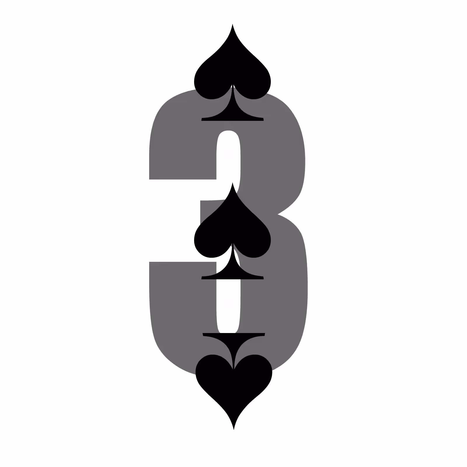 Three of Spades