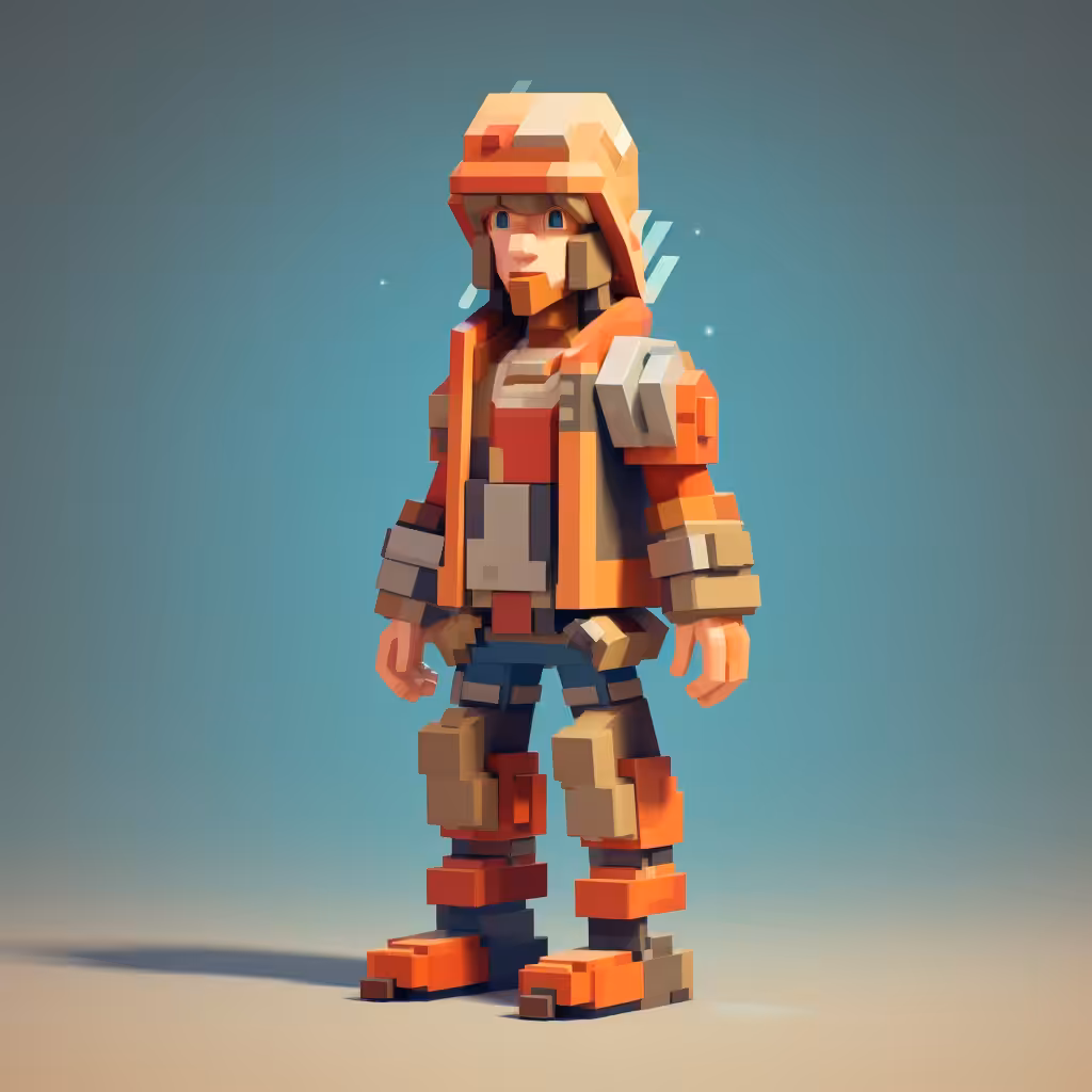Tez Pixel Figure #27