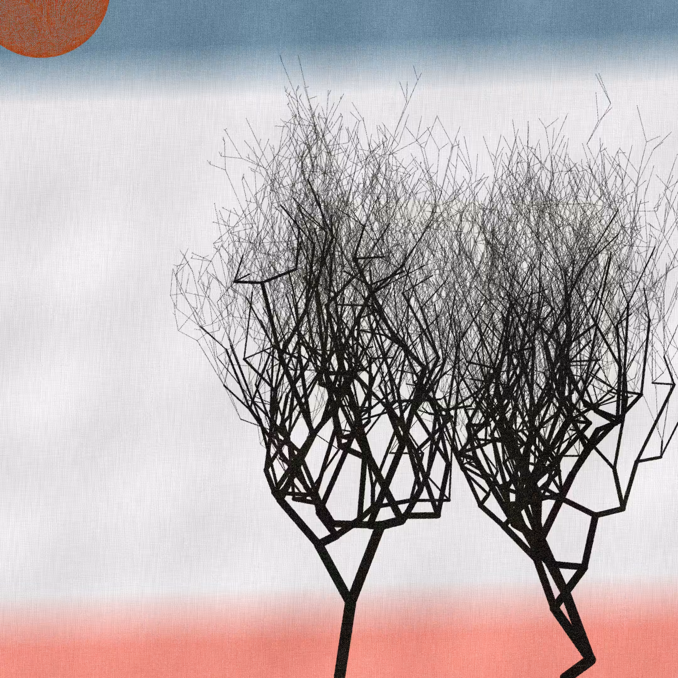 Three dead trees on earth #8