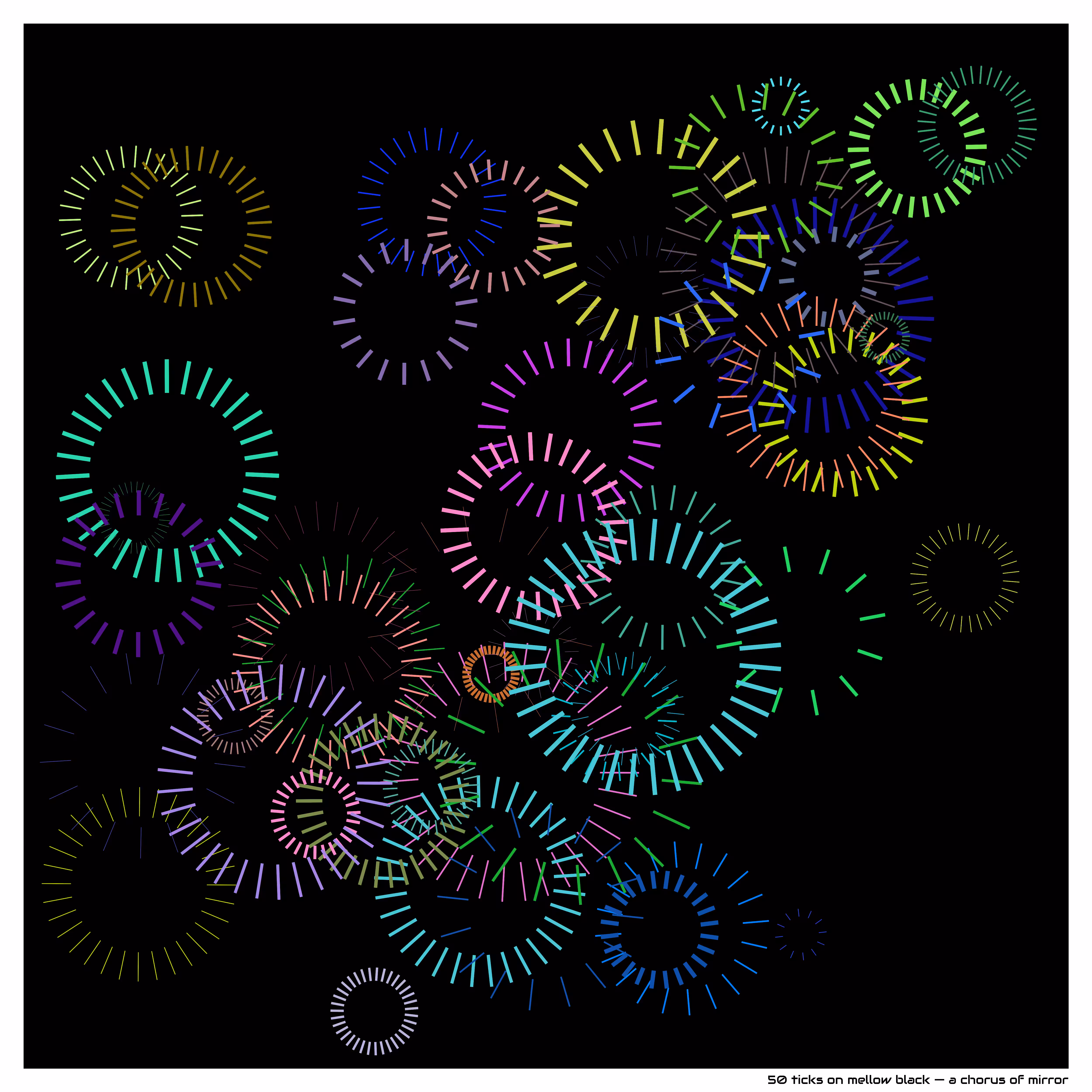 50 ticks on Mellow black — a Chorus of Mirror