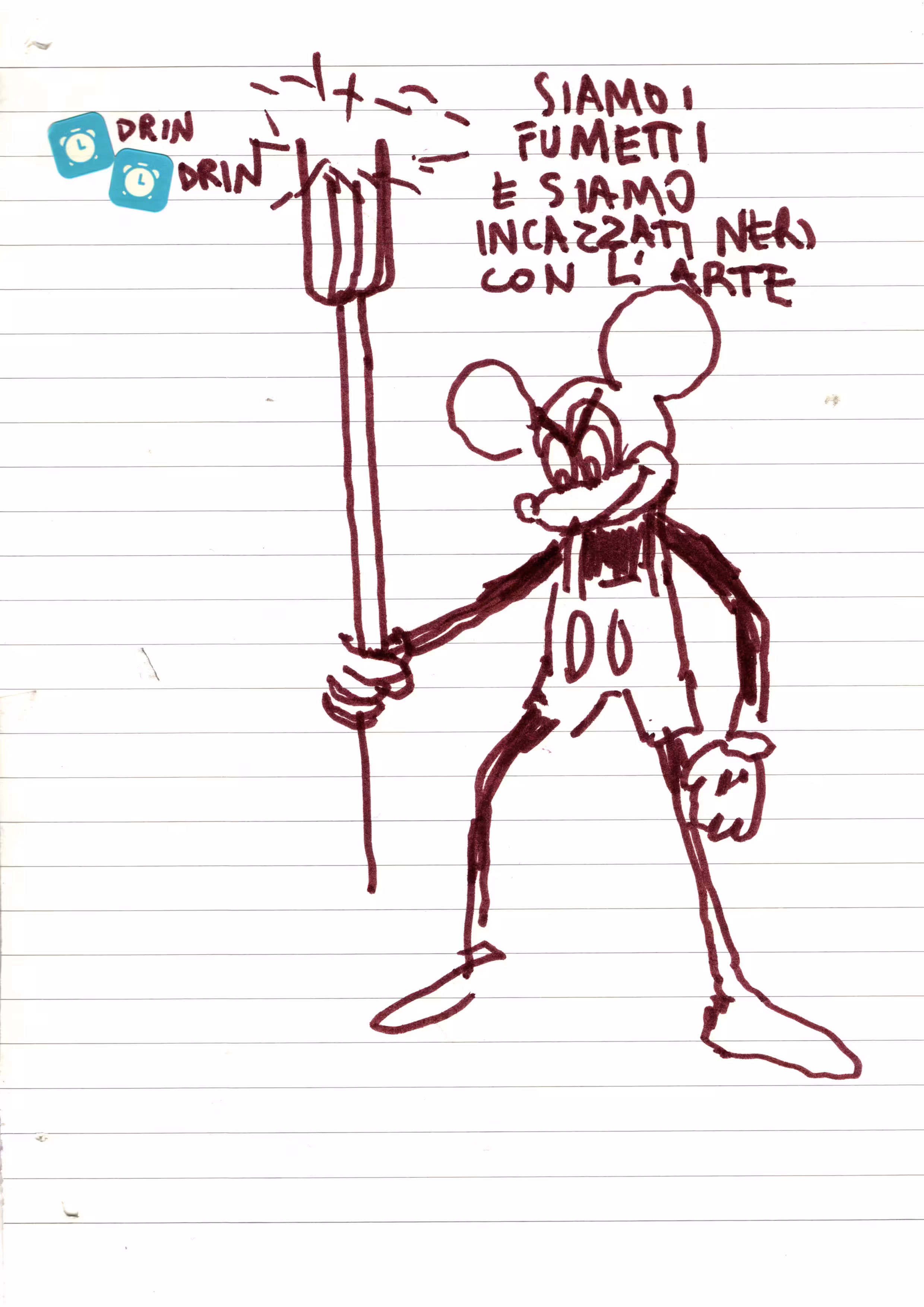 Wake Up! Comics with pitchforks are coming!