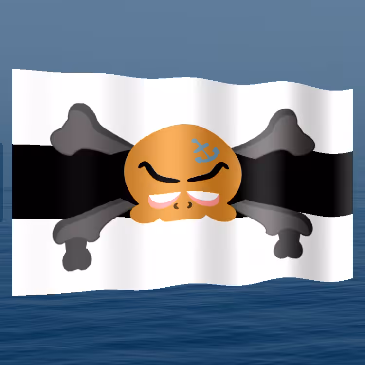 Jolly Roger Flag #38
