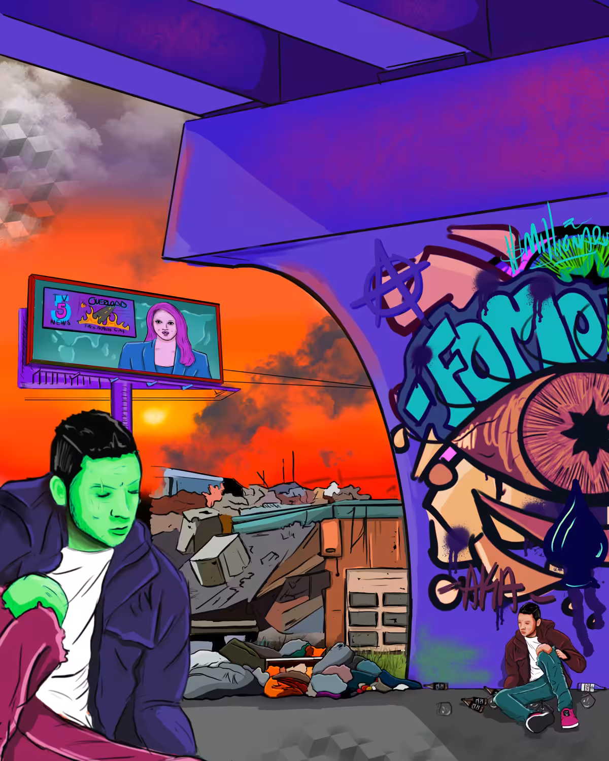"Withdrawn" Ether Undead Scene 1
