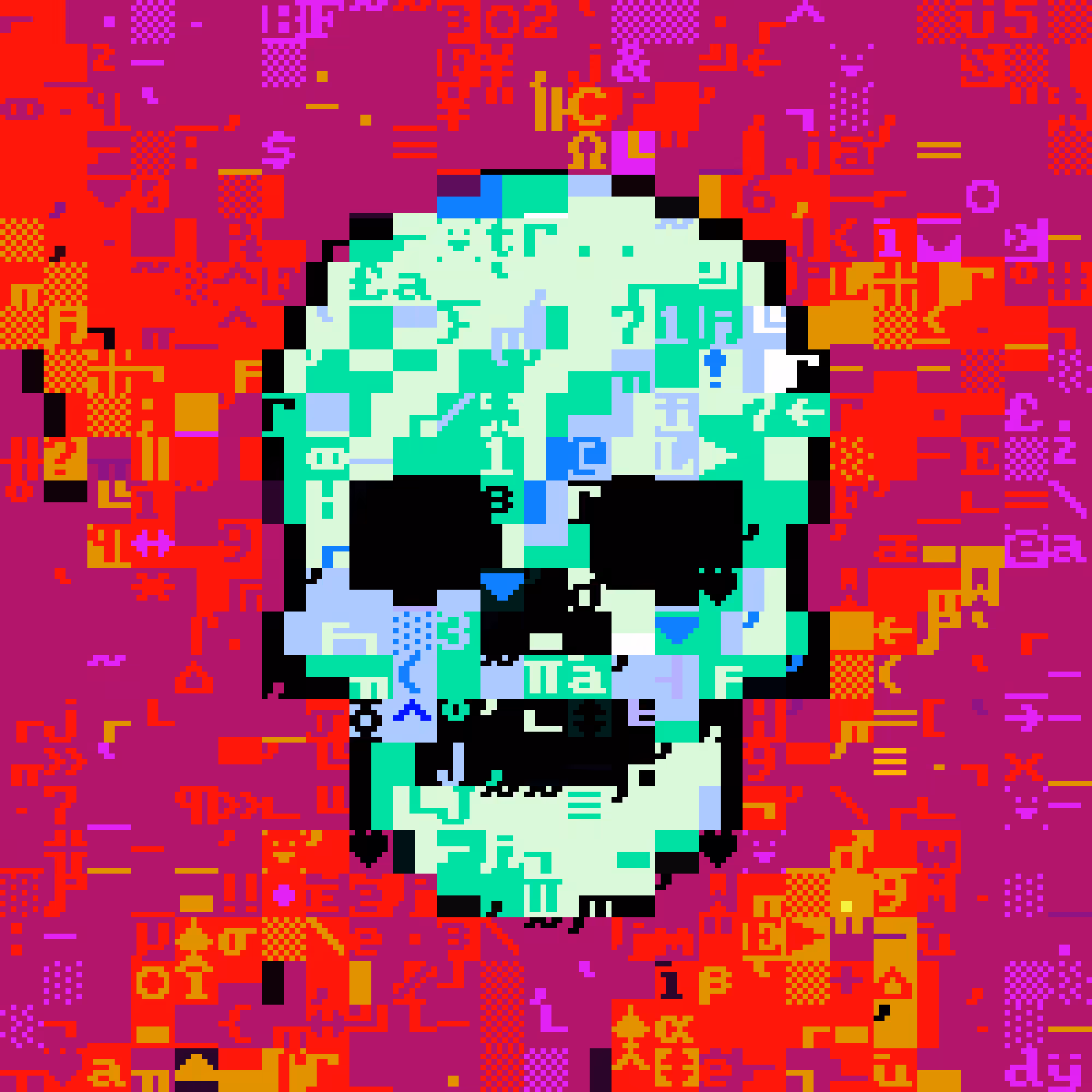 DOS Skull 0339