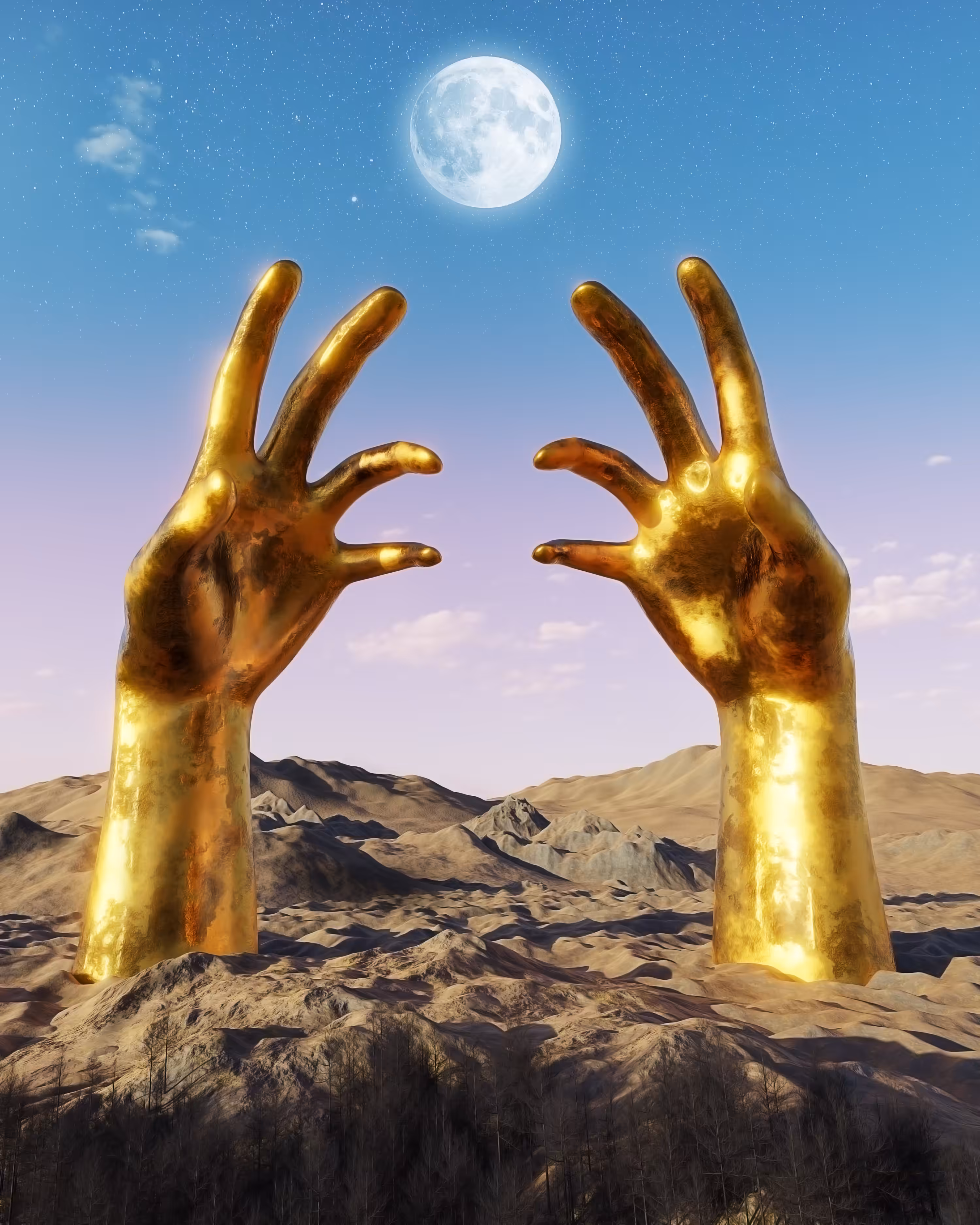 Gold hand dreams
