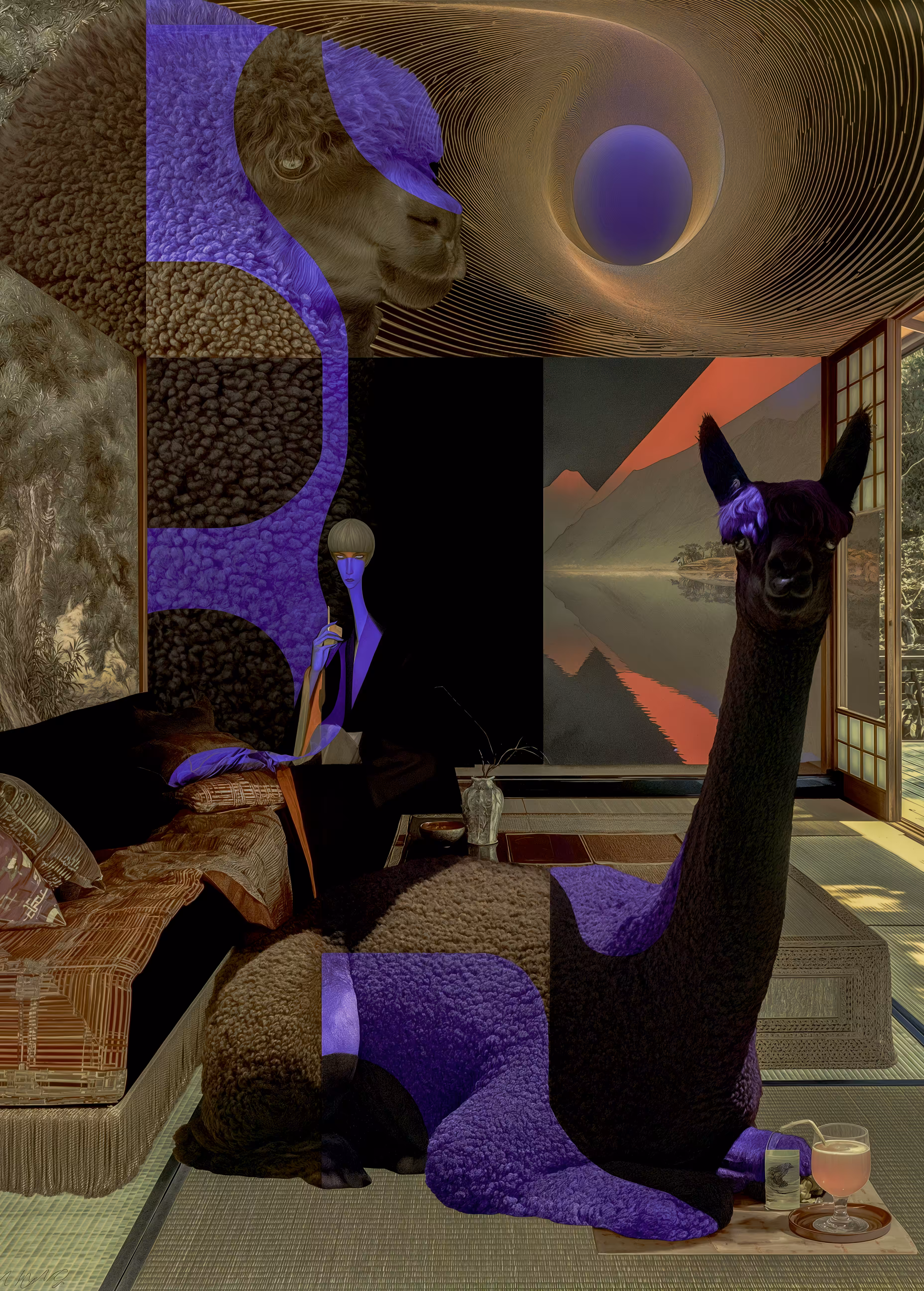 The Llama and the Tatami Room