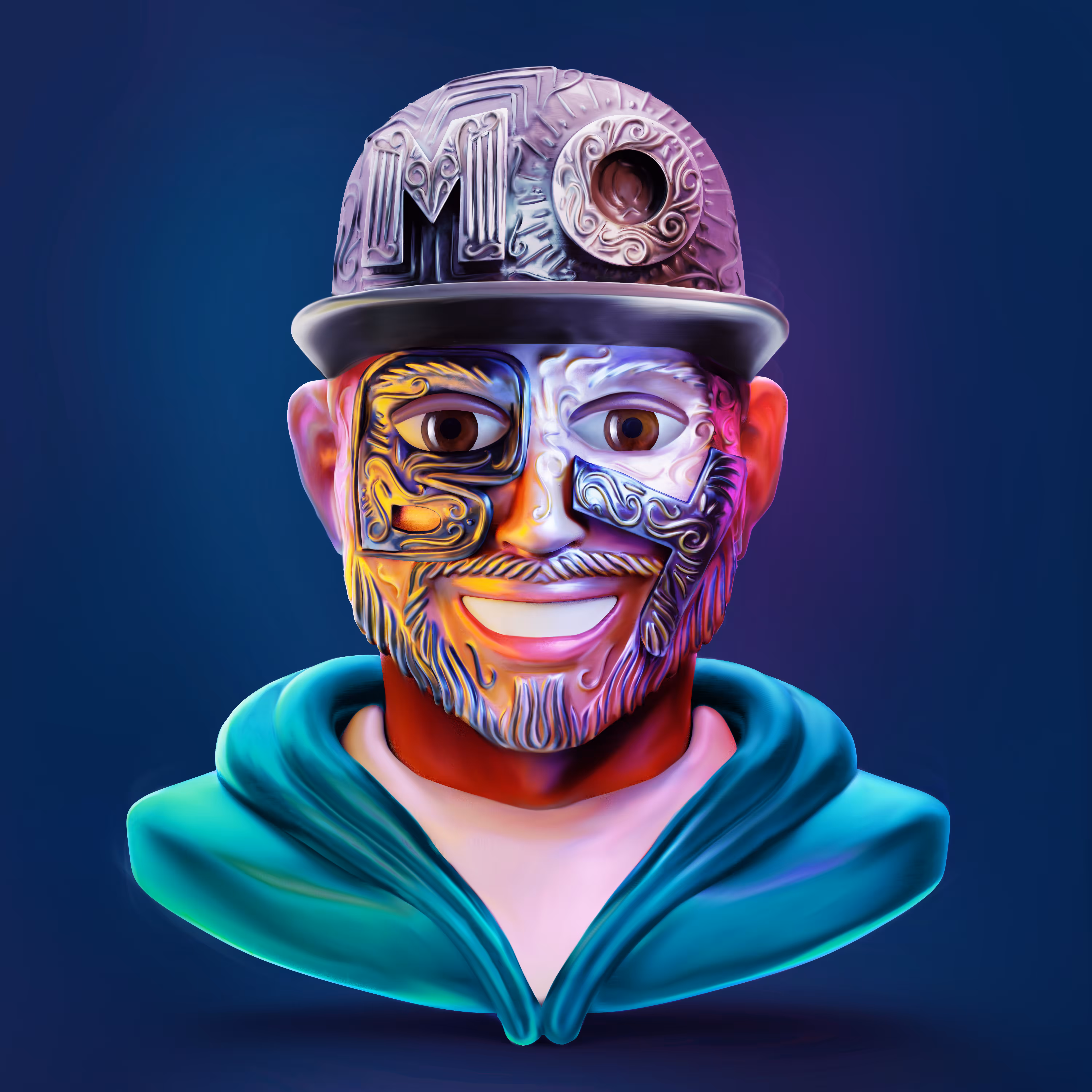 MOBY lettering 2.0  - Moby X Sabareesh
