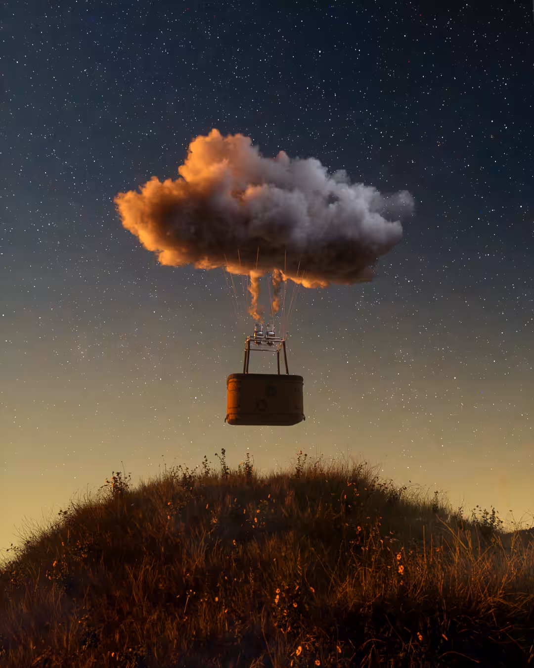 Hot Cloud Balloon