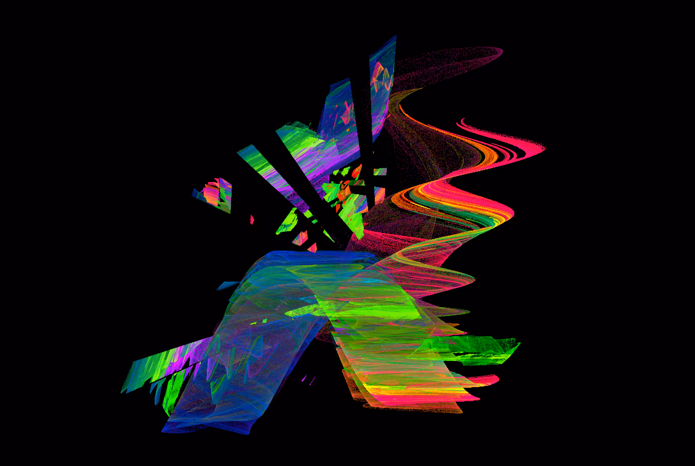 Raw Fractal Series - #051 - Eruption