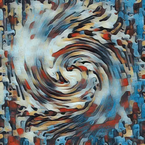 Perfect Abstract Art Polygon: Unhook The Block 1/1